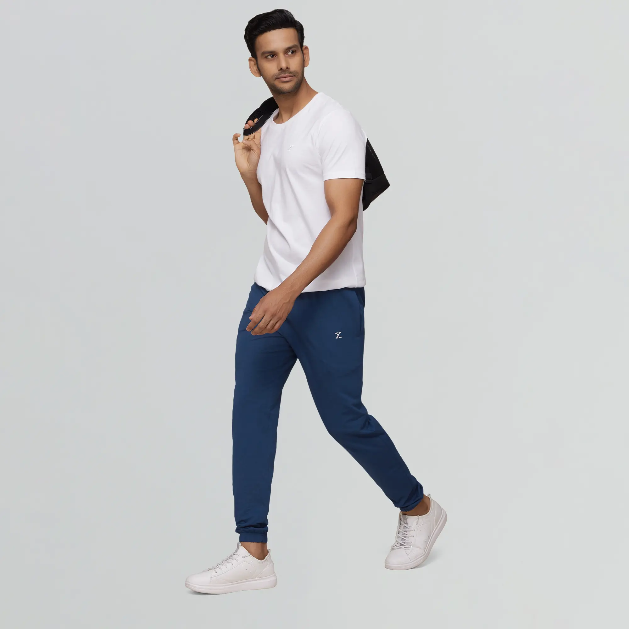 Ace Modal-Cotton Joggers Estate Blue - Image 5