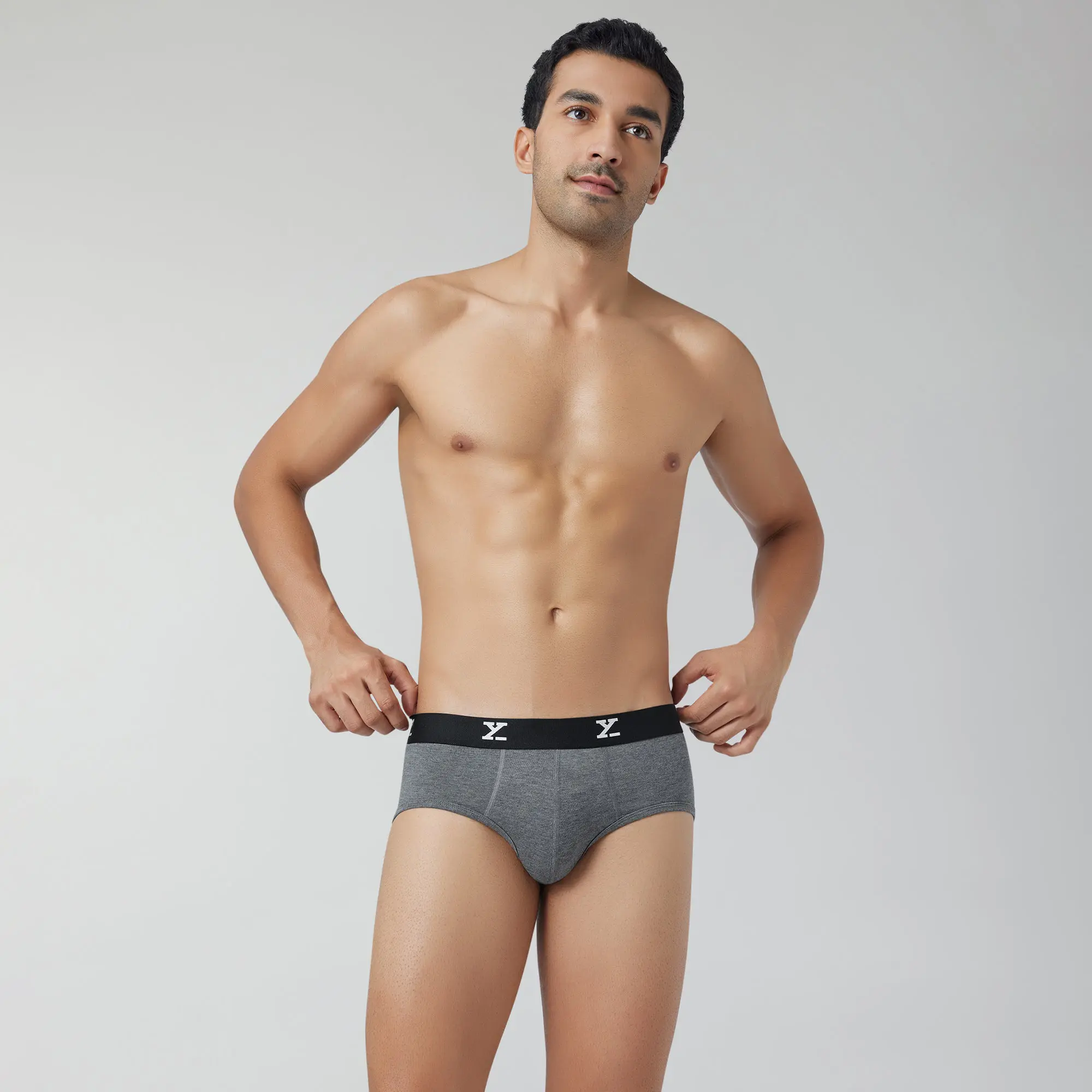 Ace Medley Modal Briefs Icy Grey - Image 3