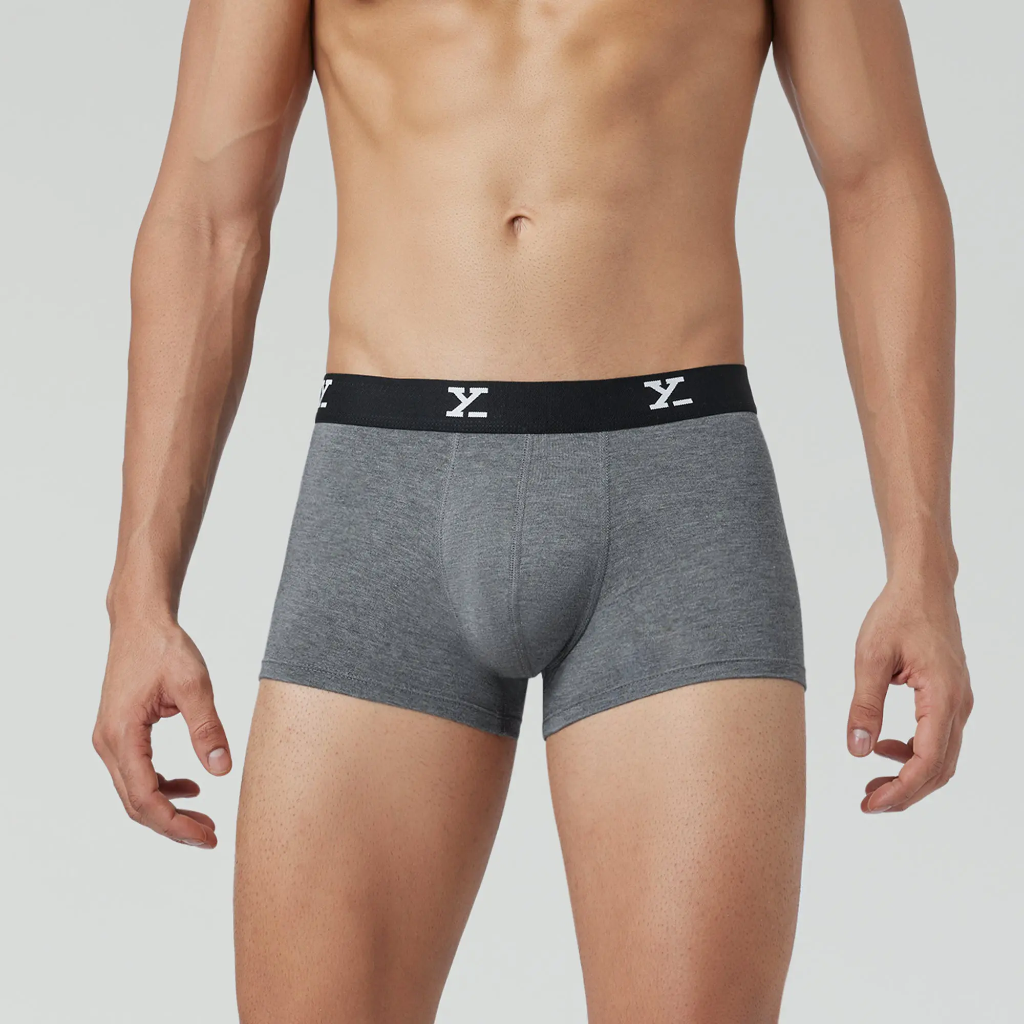 Ace Medley Modal Trunks Icy Grey - Image 3