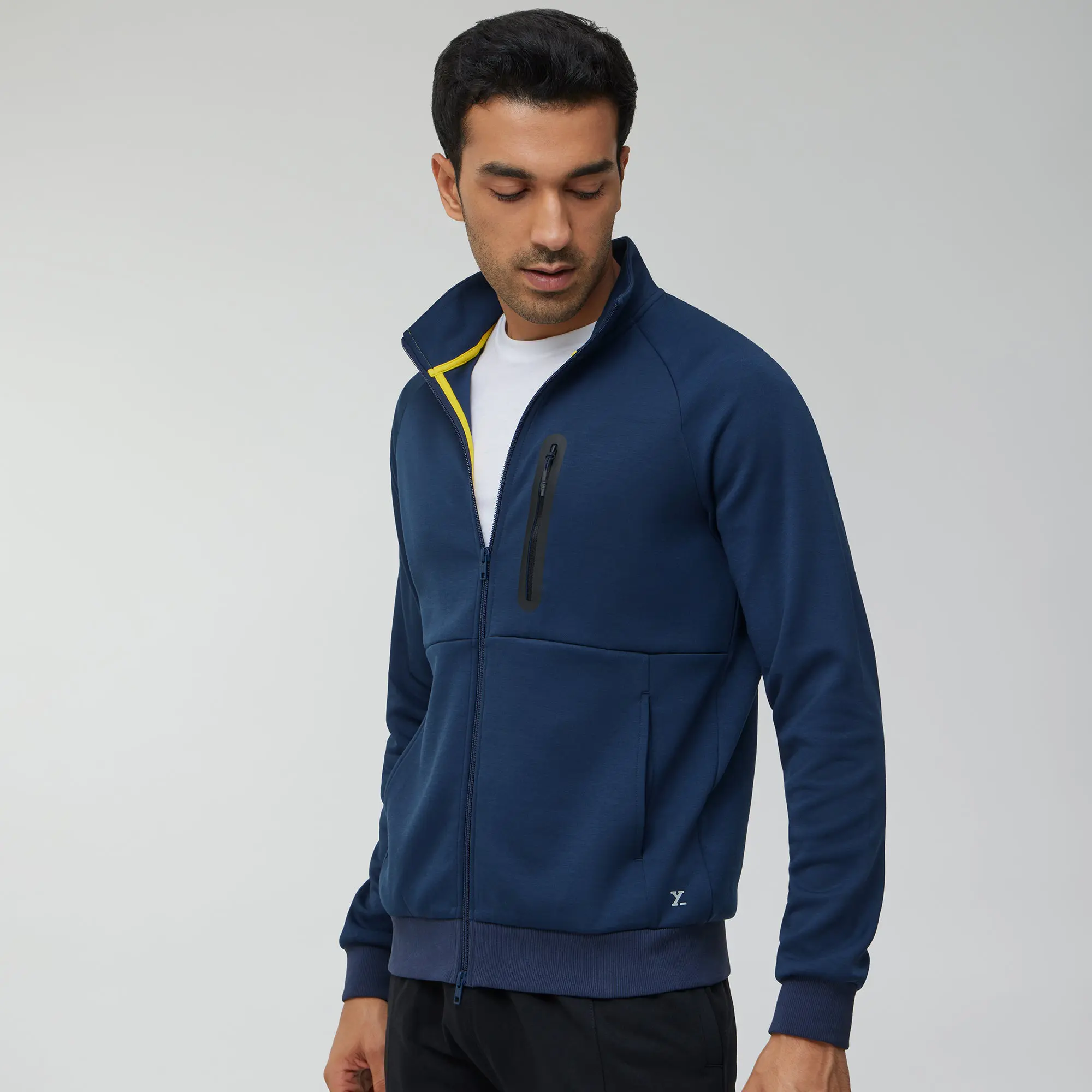 Alpha Zip Ups Jackets Midnight Blue - Image 3