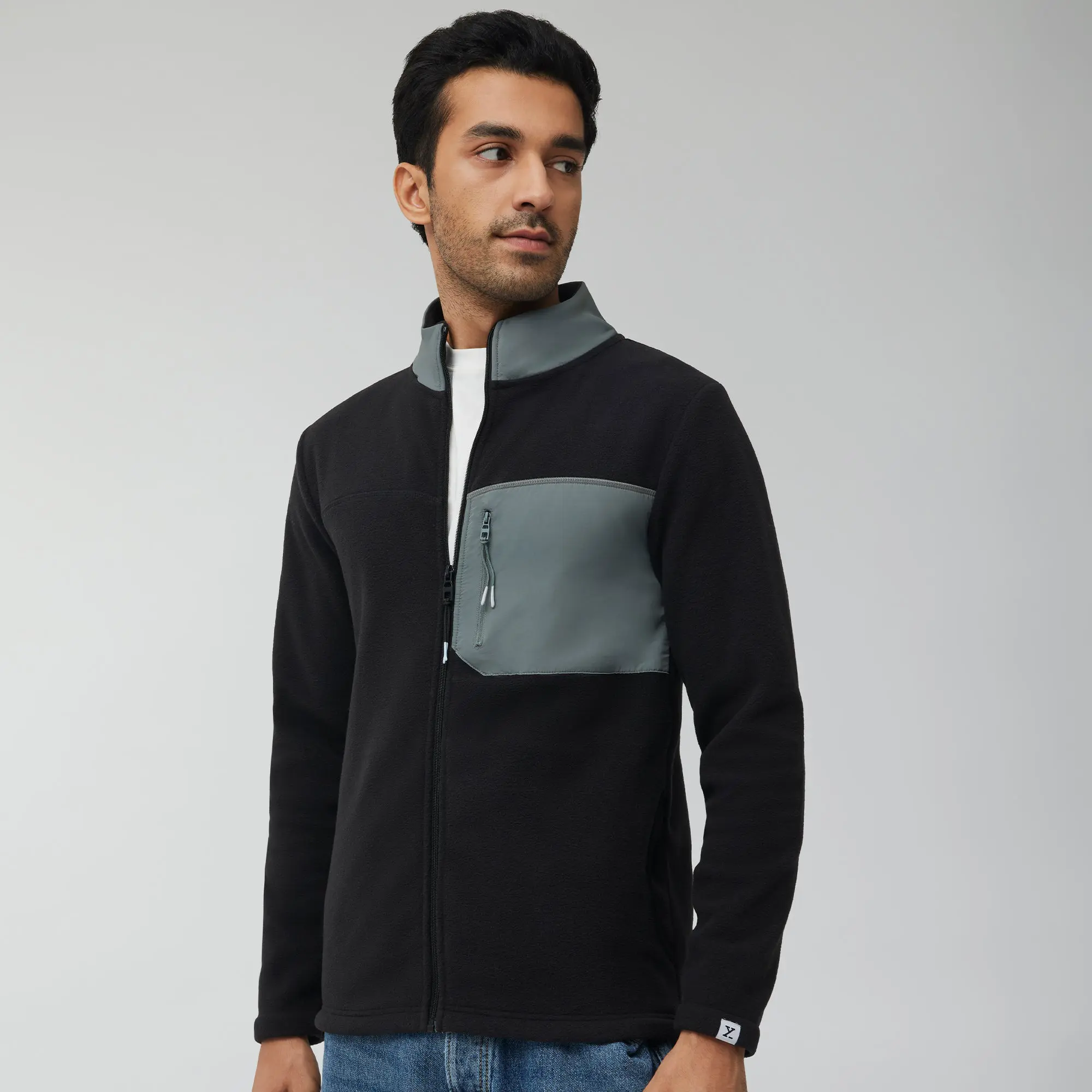 Alterra Fleece Jackets Pitch Black - Image 3
