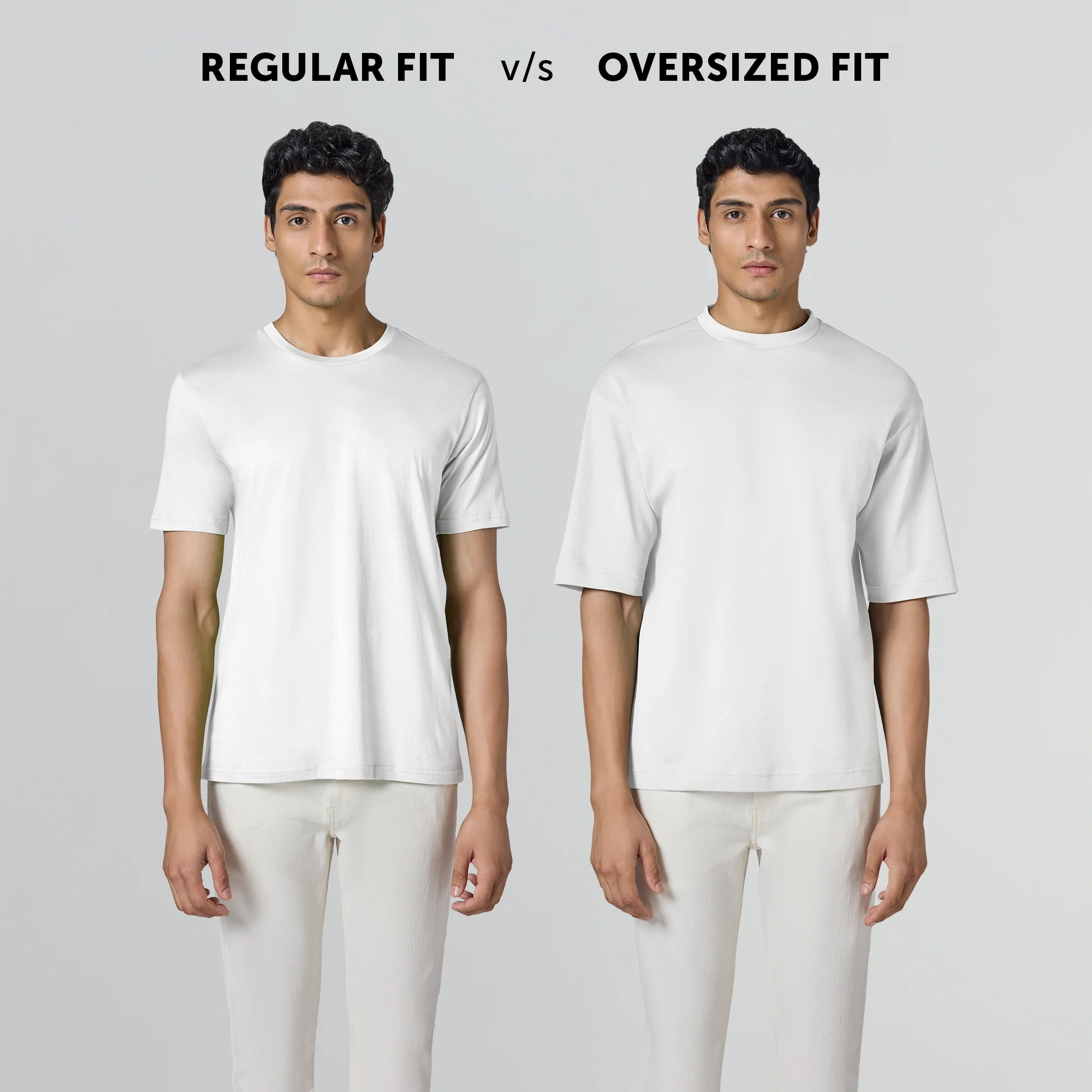 Drift Cotton Oversized T-shirts Polar White - Image 3