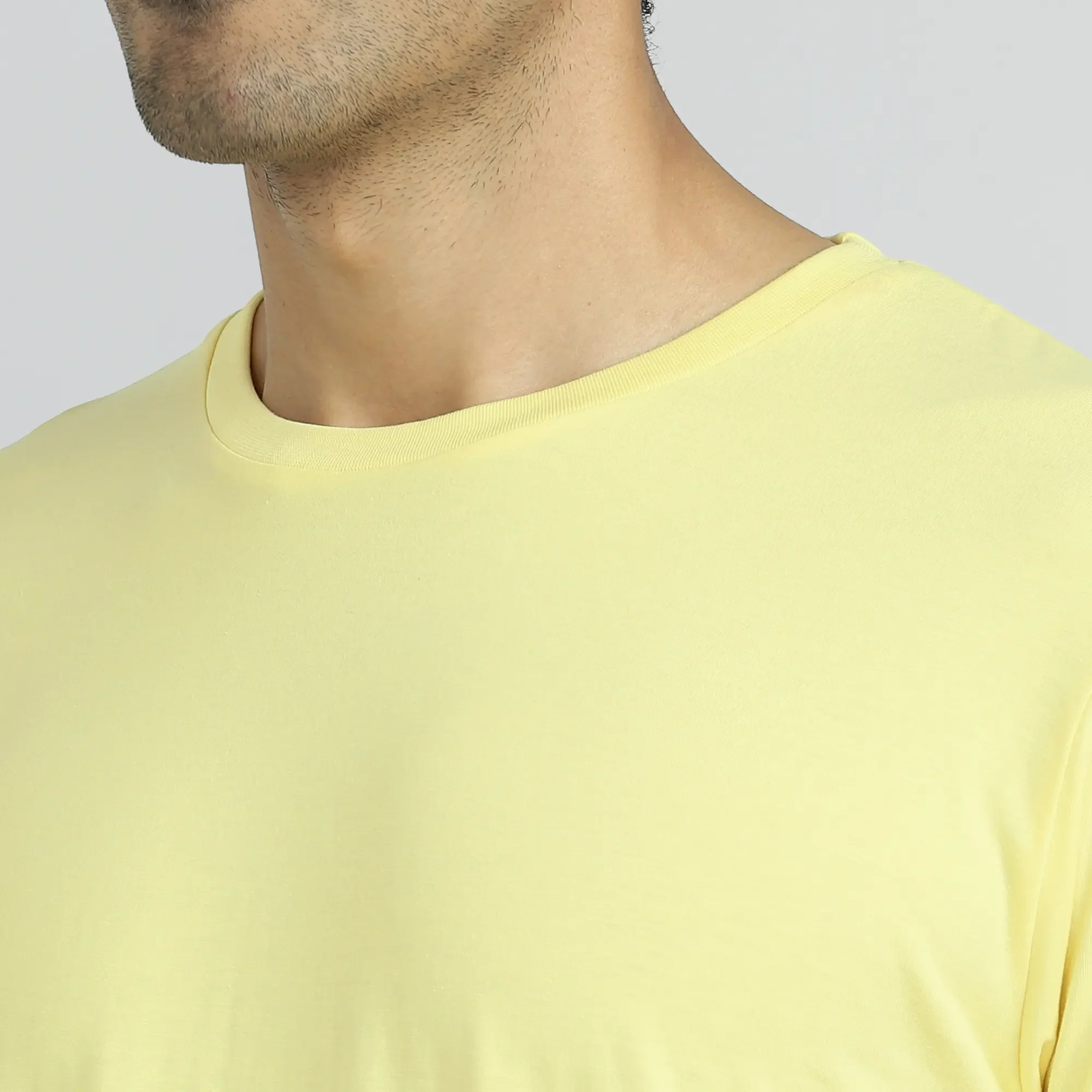 Iconique Supima Cotton T-shirt Butter Yellow - Image 6