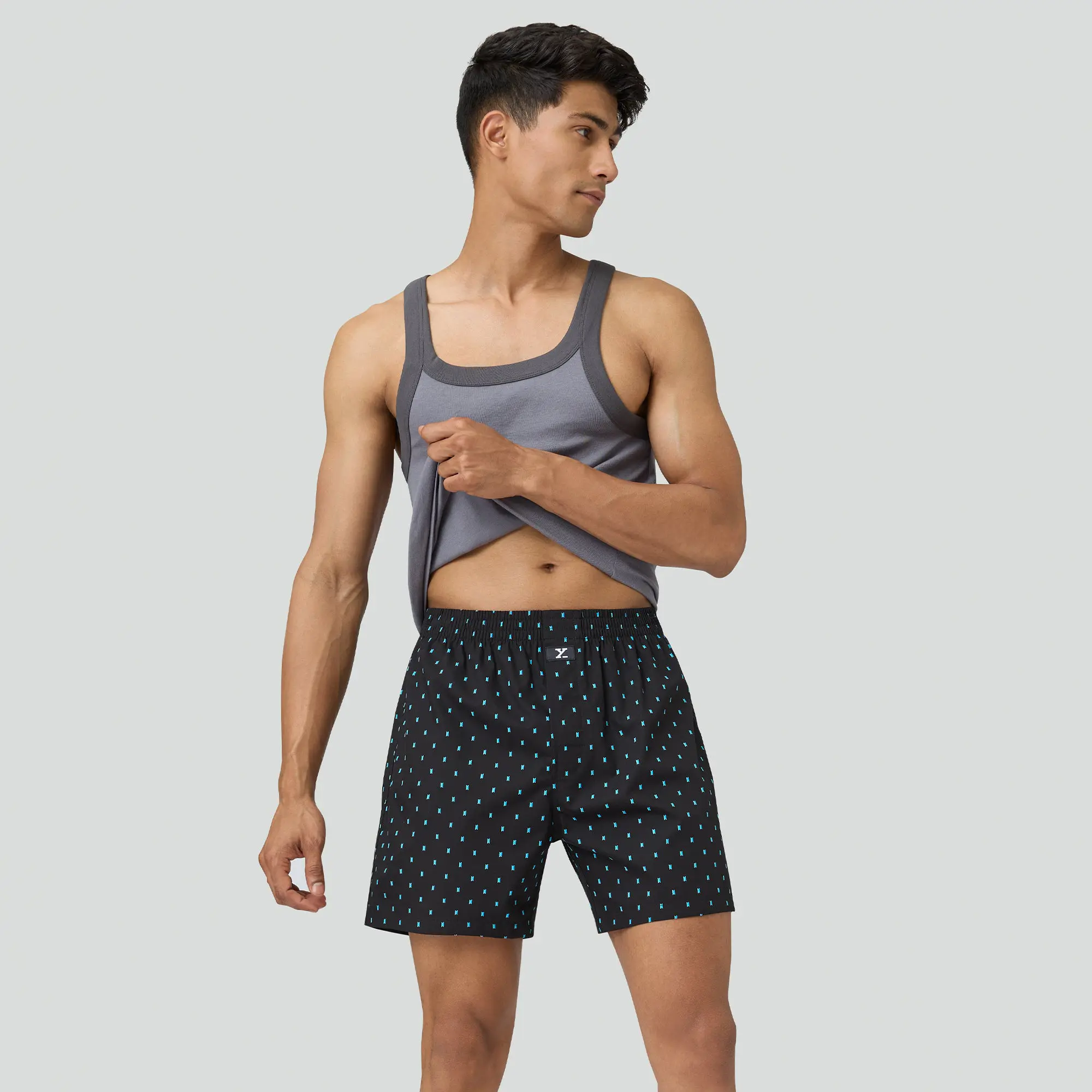 Astor Lounge Inner Boxers Boxy Black - Image 6