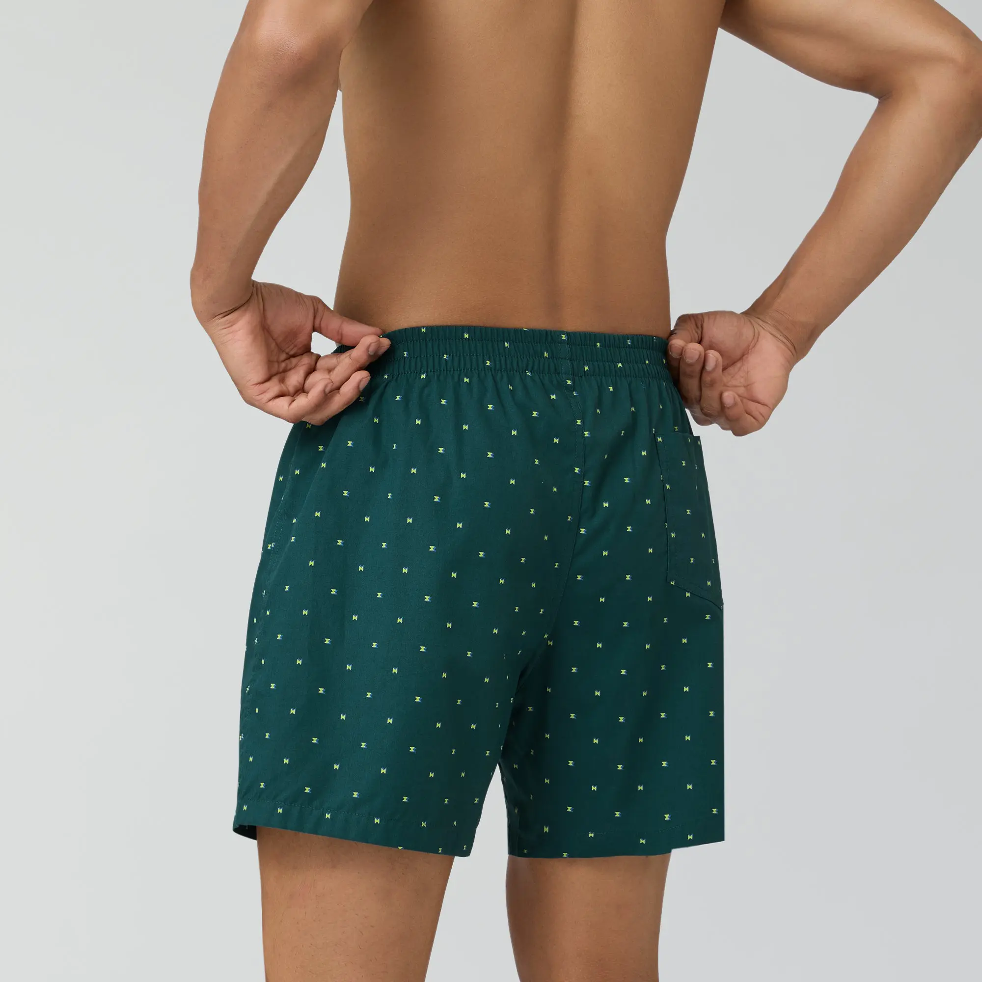 Astor Lounge Inner Boxers Chrono Green - Image 5
