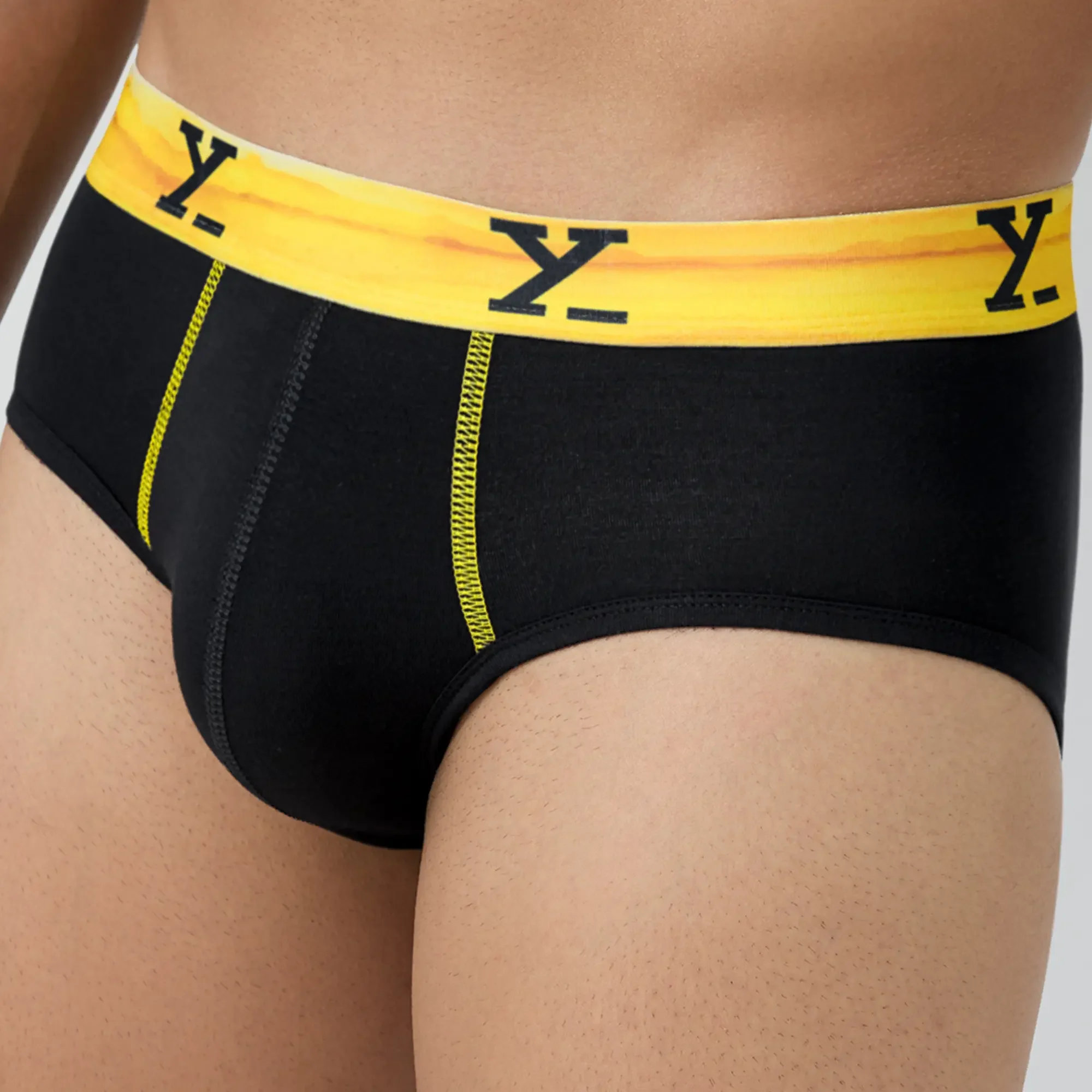 Dynamo Modal Briefs Sunny Black - Image 4