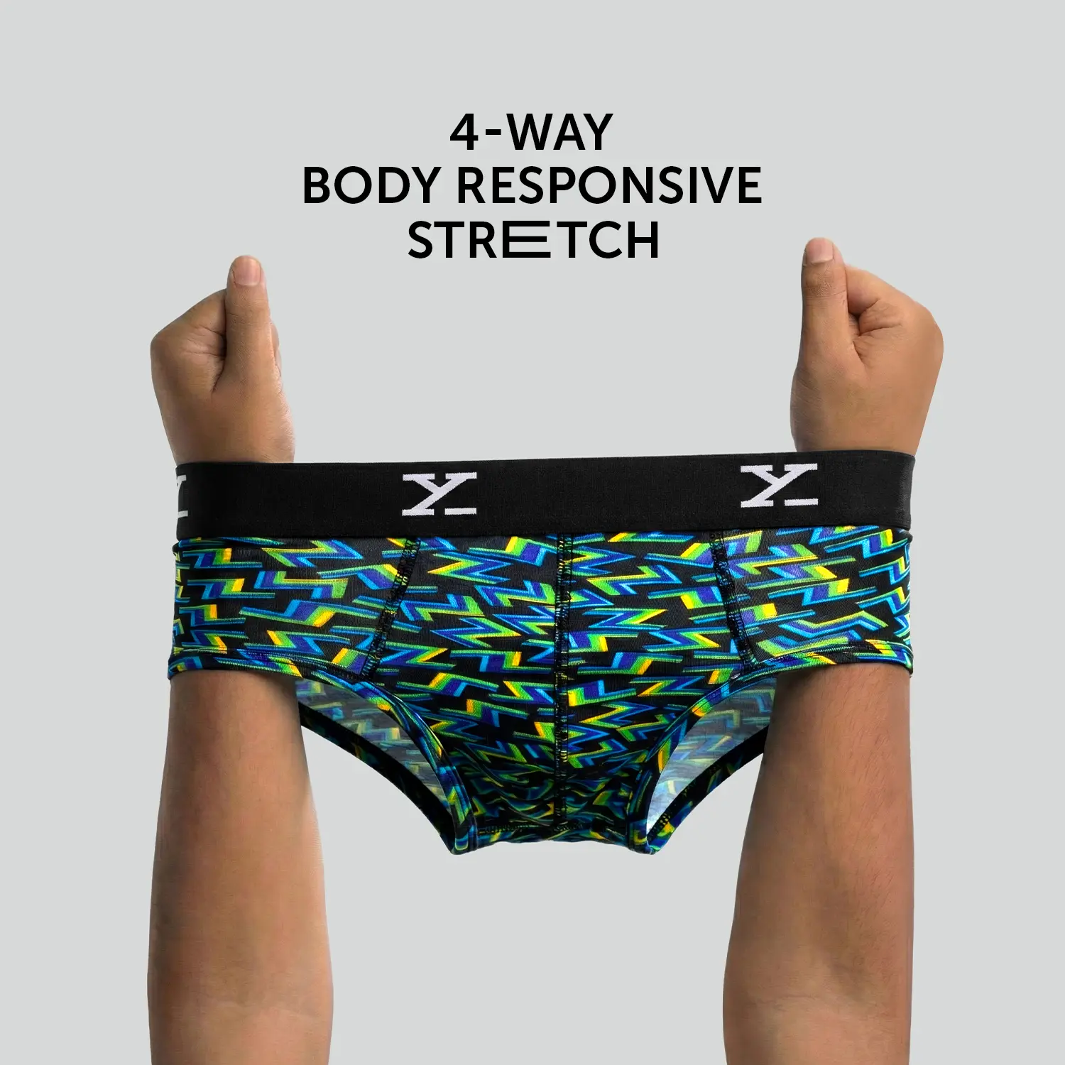 Shuffle Modal Briefs Bolt Green - Image 3