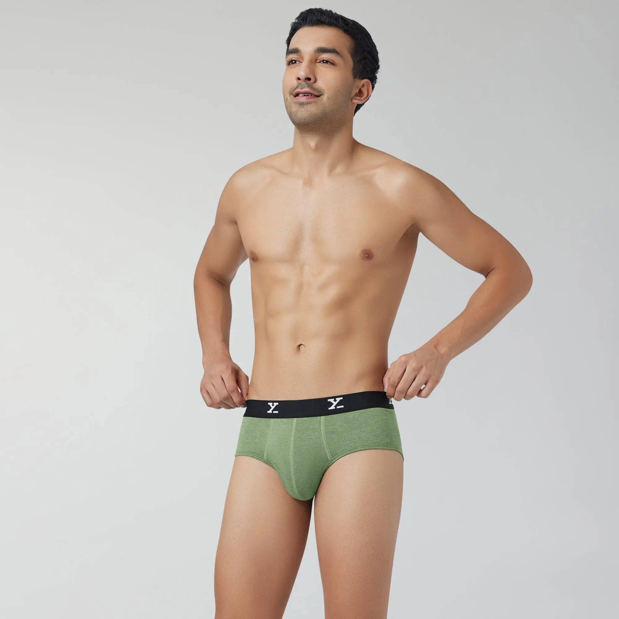 Classic Medley Briefs Olive Green - Image 3