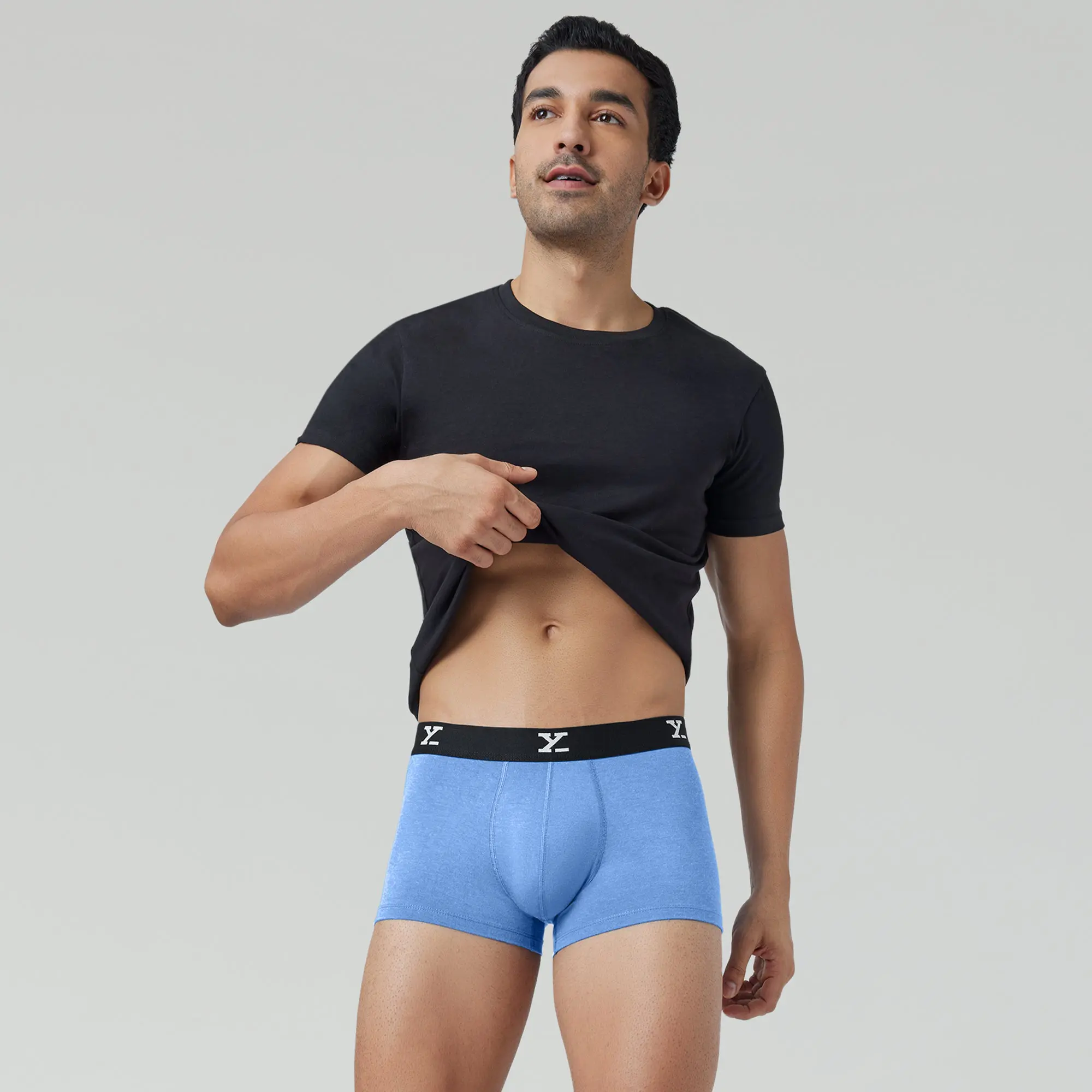Ace Medley Modal Trunks Icy Blue - Image 4