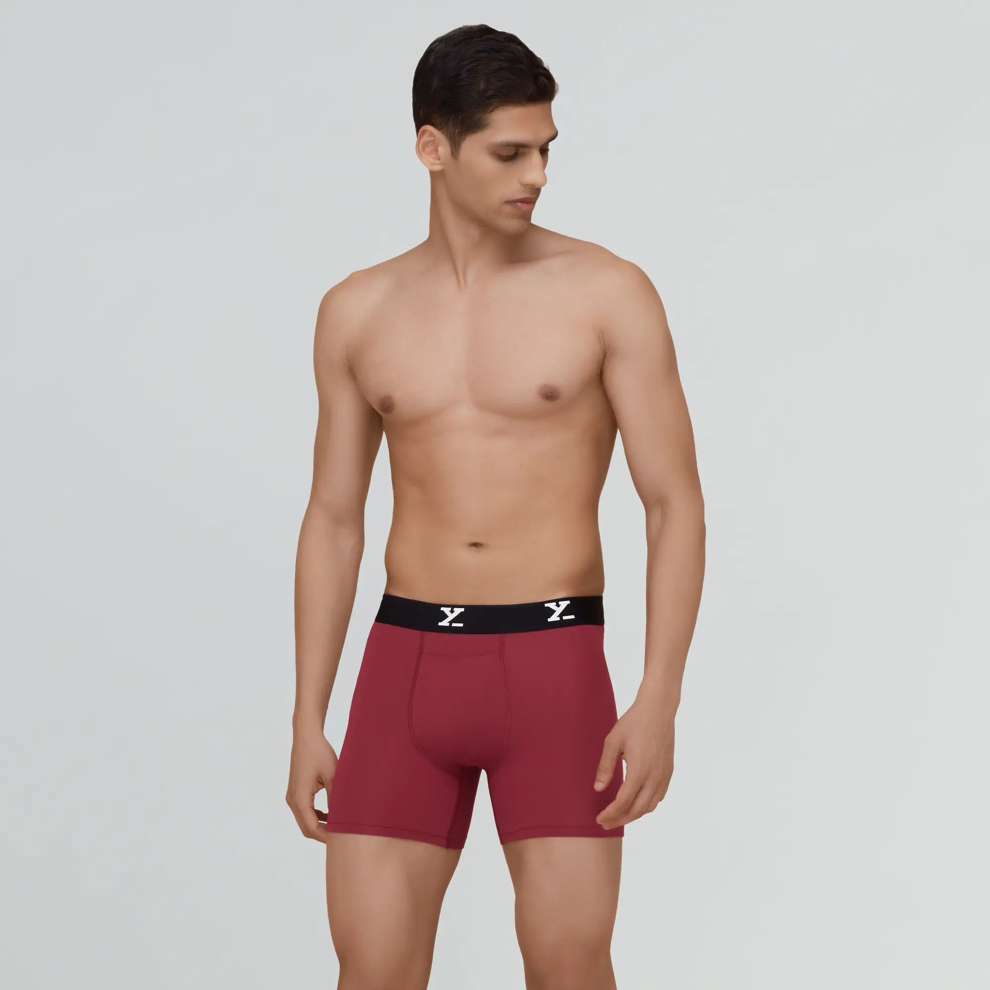 Ace Modal Boxer Briefs Bold Burgundy - Image 4