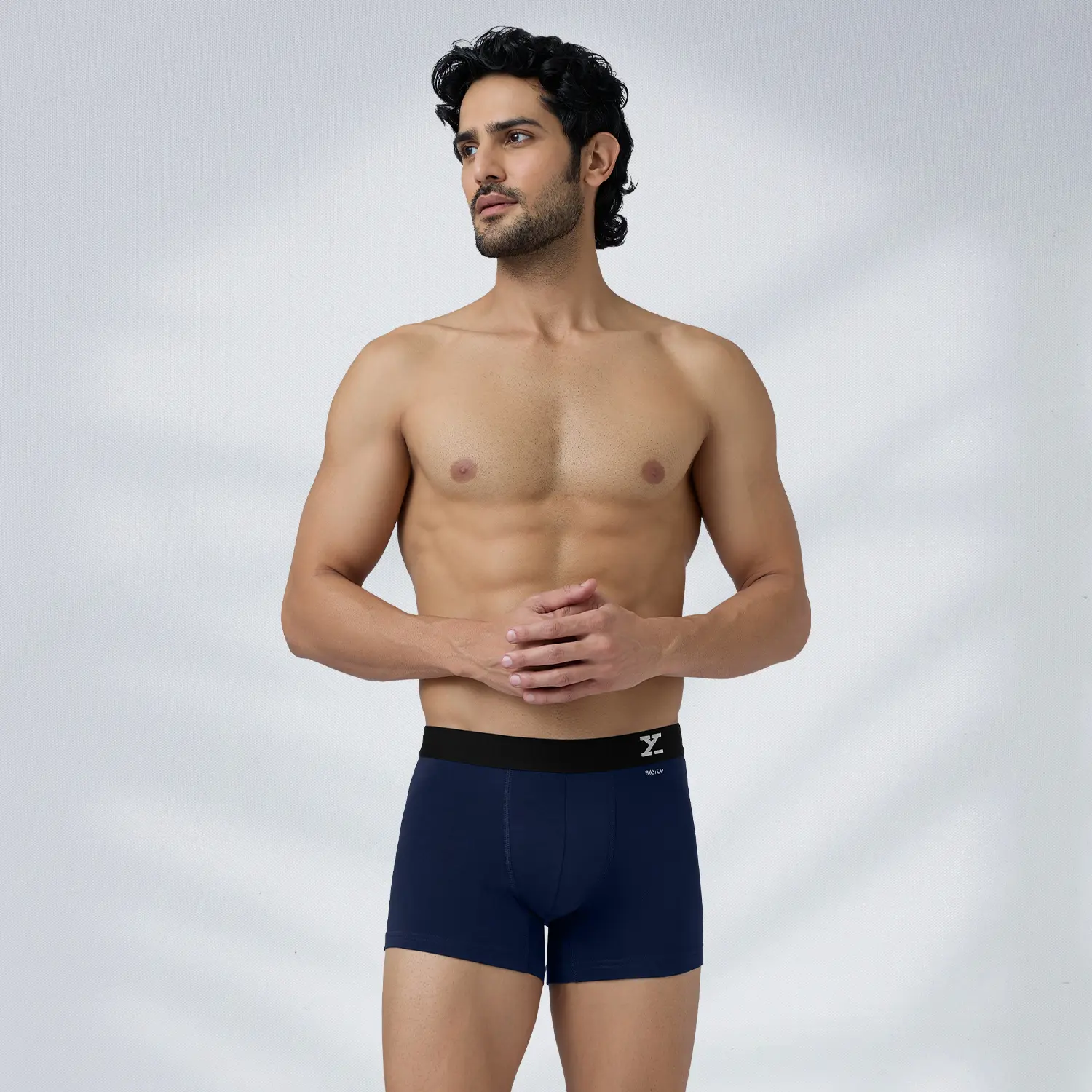 Aero Cotton Trunks Midnight Blue (Pack of 6) - Image 4