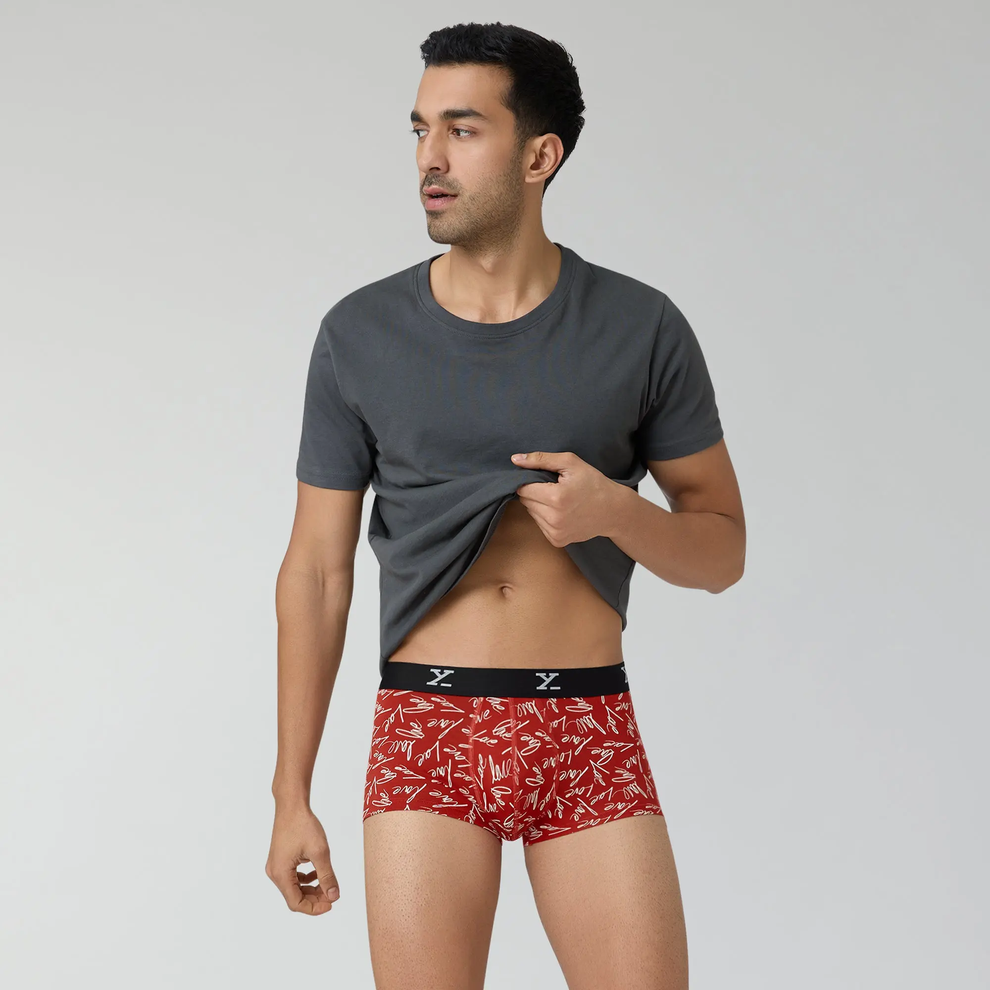 Prints For You Trunks Lovestruck Red - Image 3