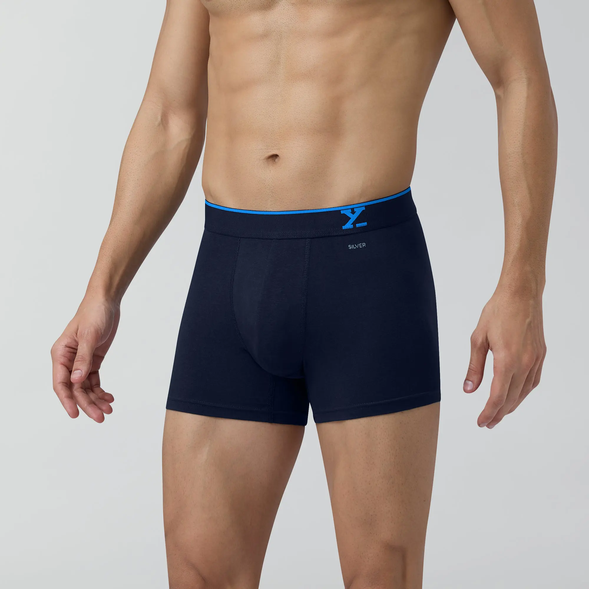 Aero Traq Pace Cotton Trunks Blue Green Black Red (Pack of 5) - Image 3