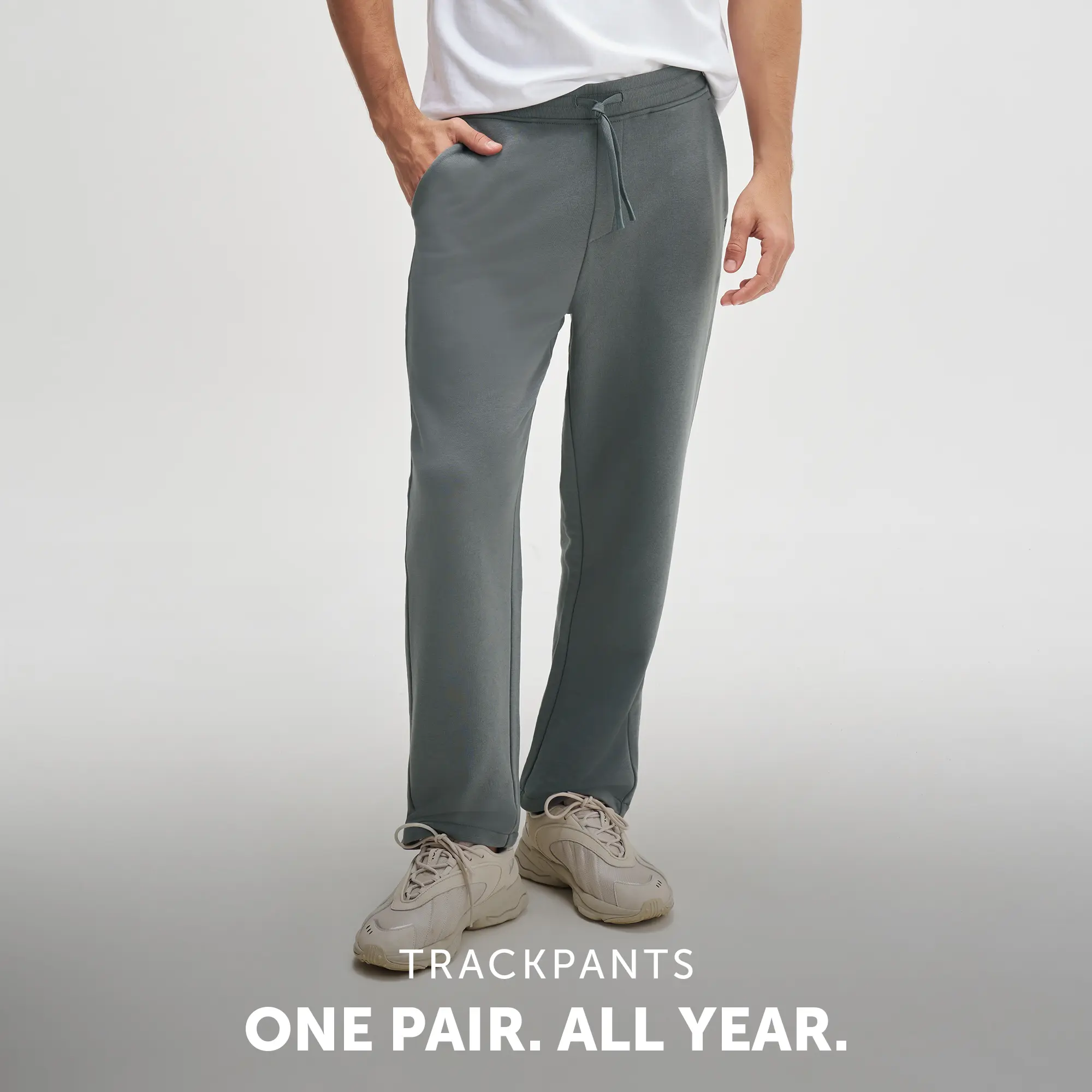All-Season Sweatpants  - Pewter Grey - Image 3