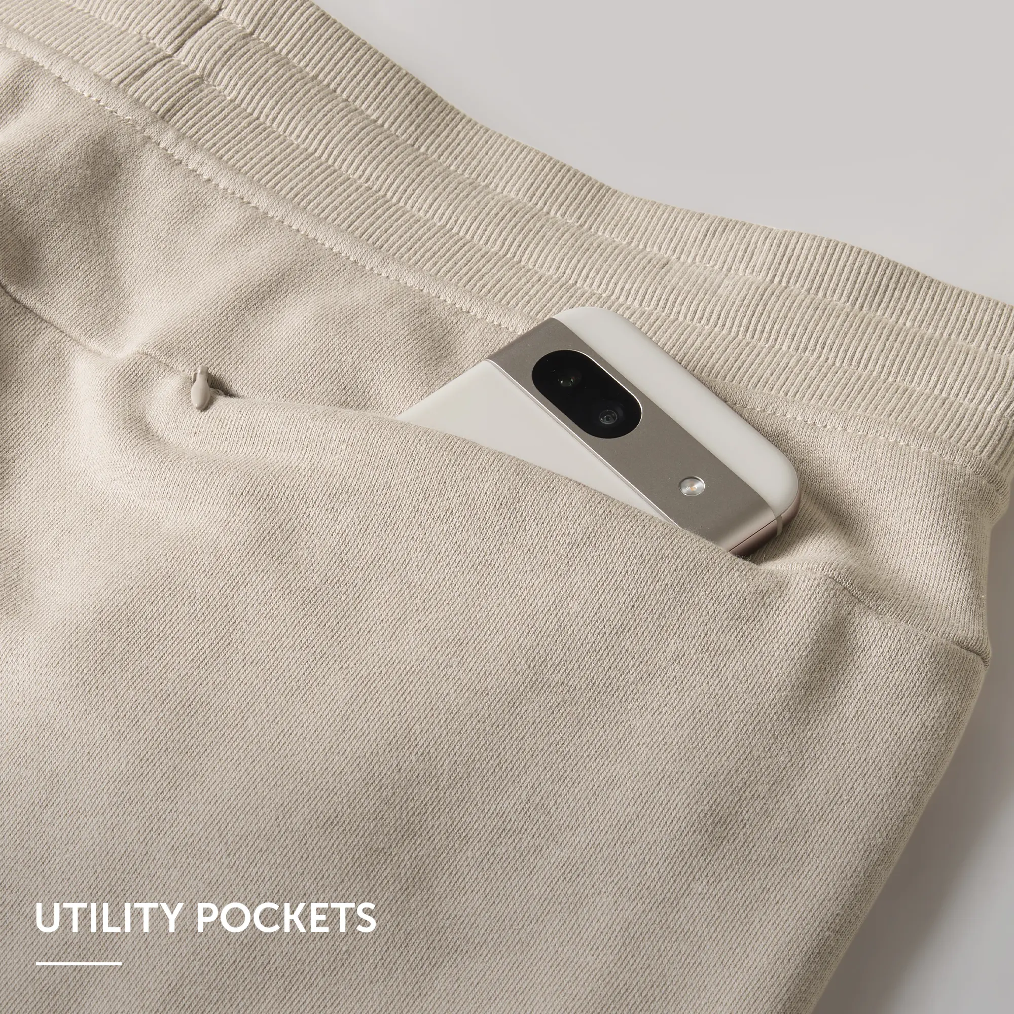 All-Season Sweatpants - Smokey Beige - Image 5