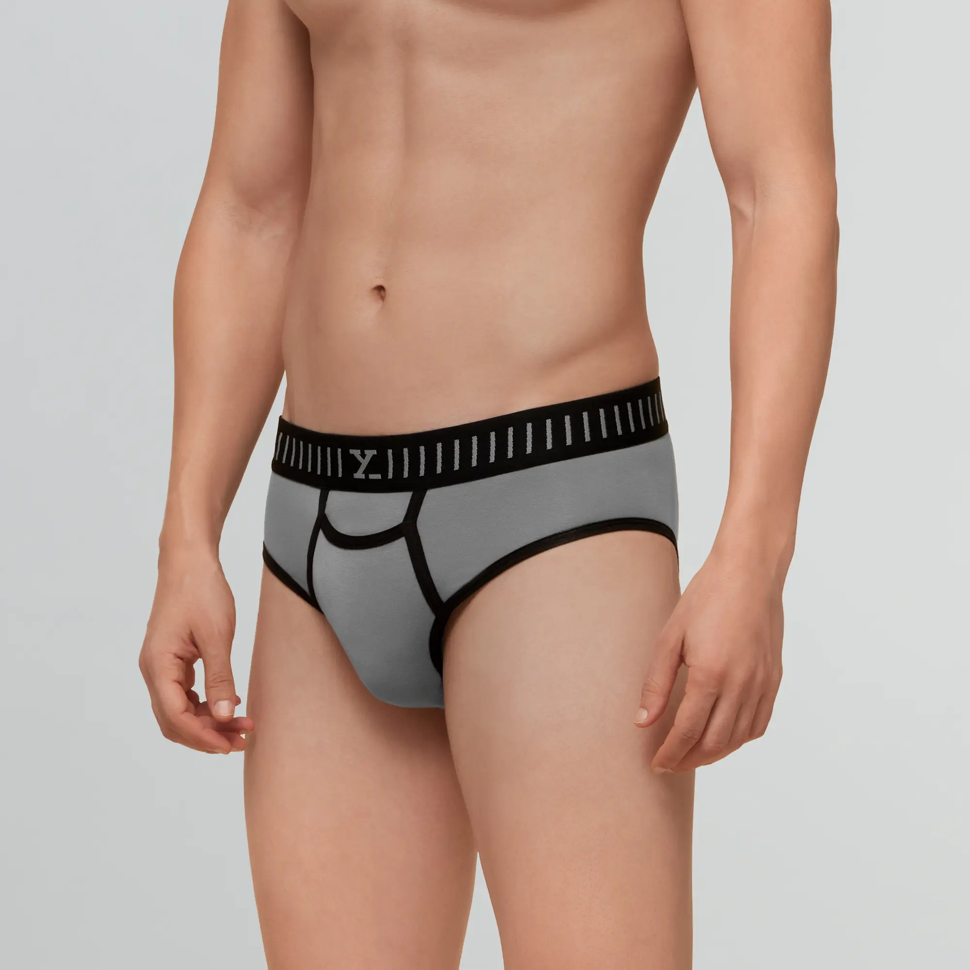 Vibe Briefs Ash Grey - Image 3