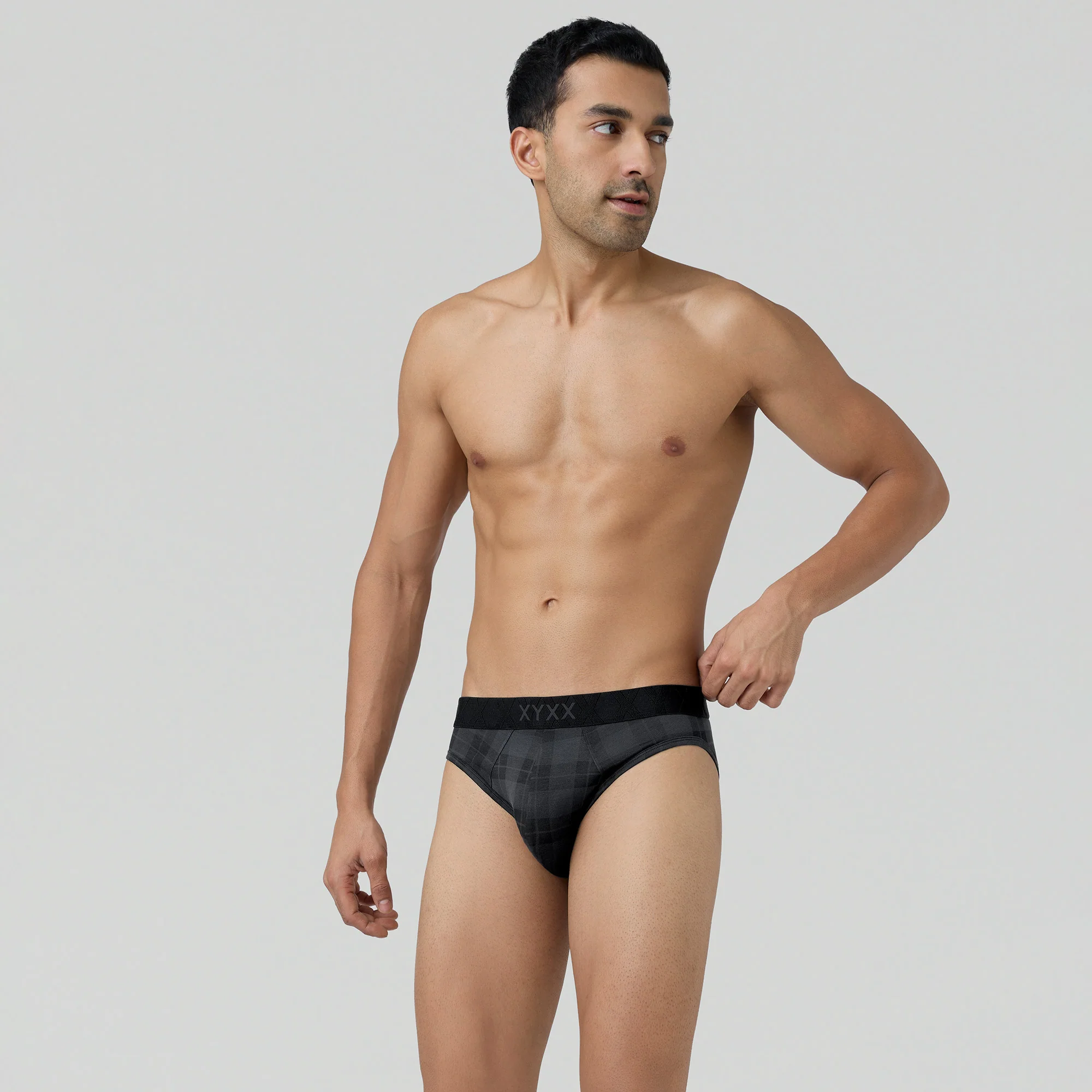 Checkmate Briefs Charcoal Black - Image 3