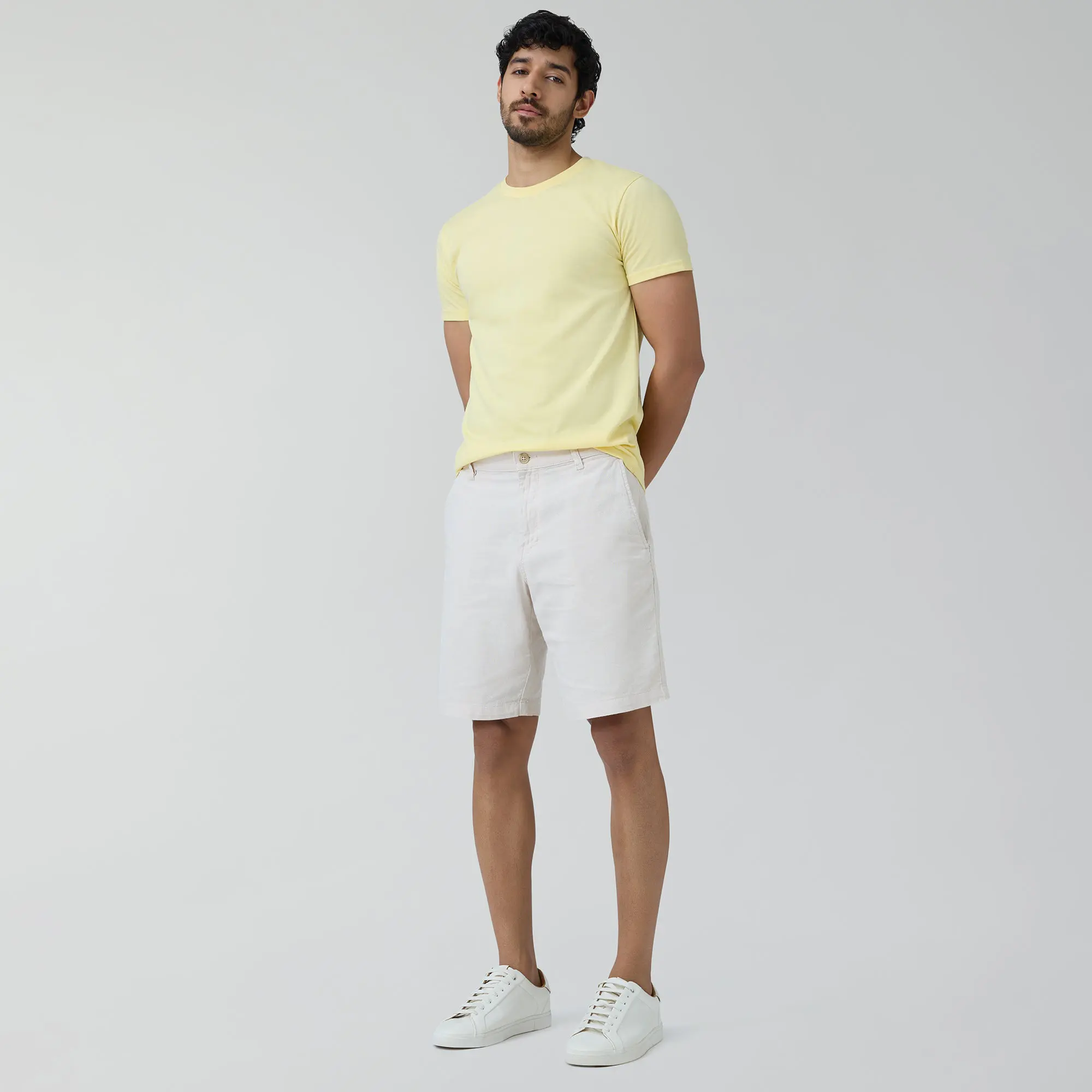 Code Cotton Rich T-shirts Butter Yellow - Image 2