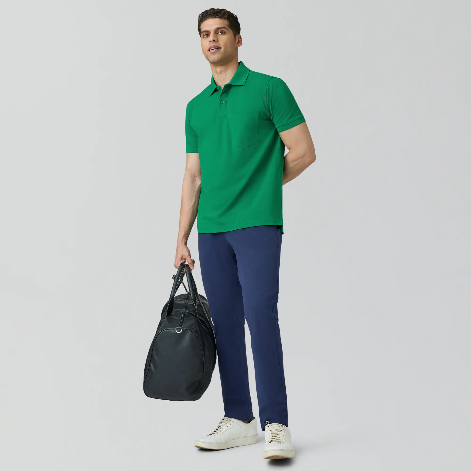 Code Polo T-shirts Fiesta Green - Image 2