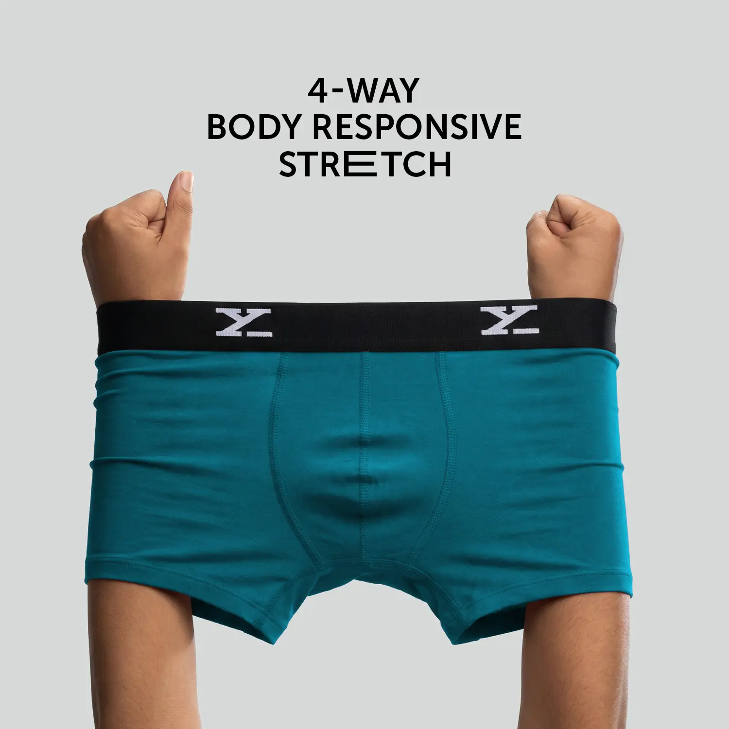 Ace Modal Trunks Aqua Blue - Image 3
