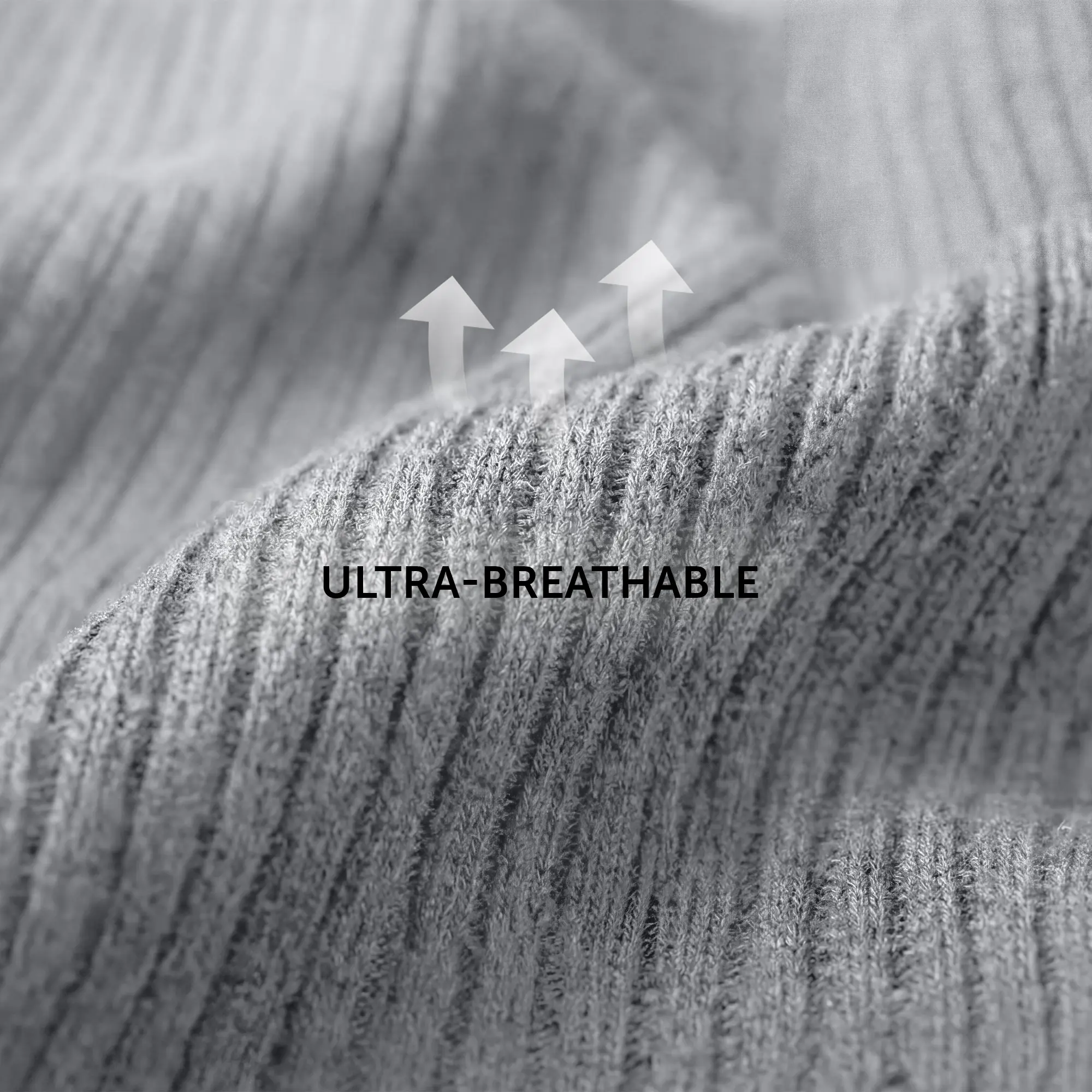Crew-Length Socks - Cement Grey - Image 3