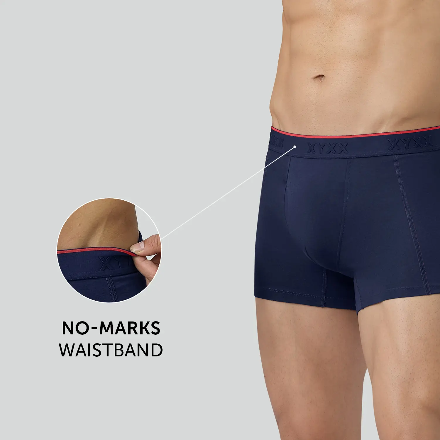 Crux Cotton Stretch Trunks Midnight Blue - Image 5