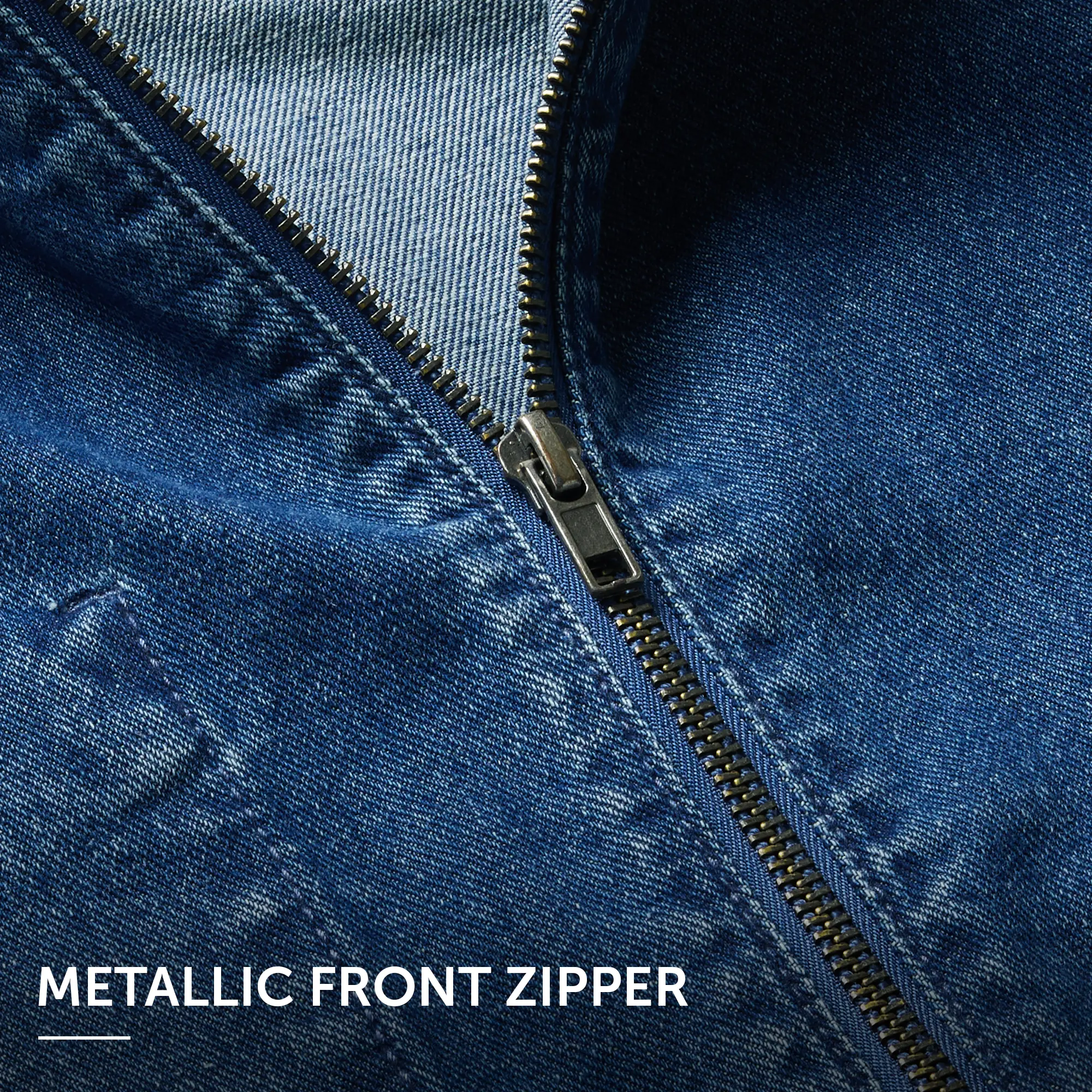 Denim Jacket - Vintage Blue - Image 4
