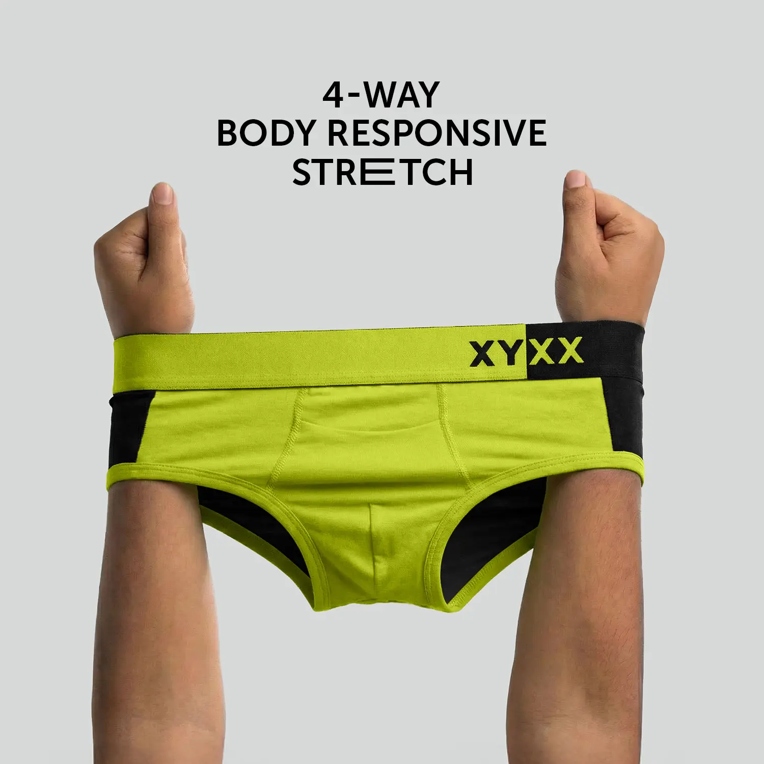 Dualist Modal Briefs Lime Punch - Image 3