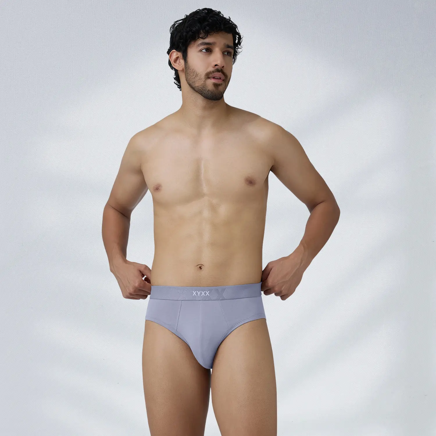 Element Cotton Stretch Briefs For Men Ash Grey - Image 5