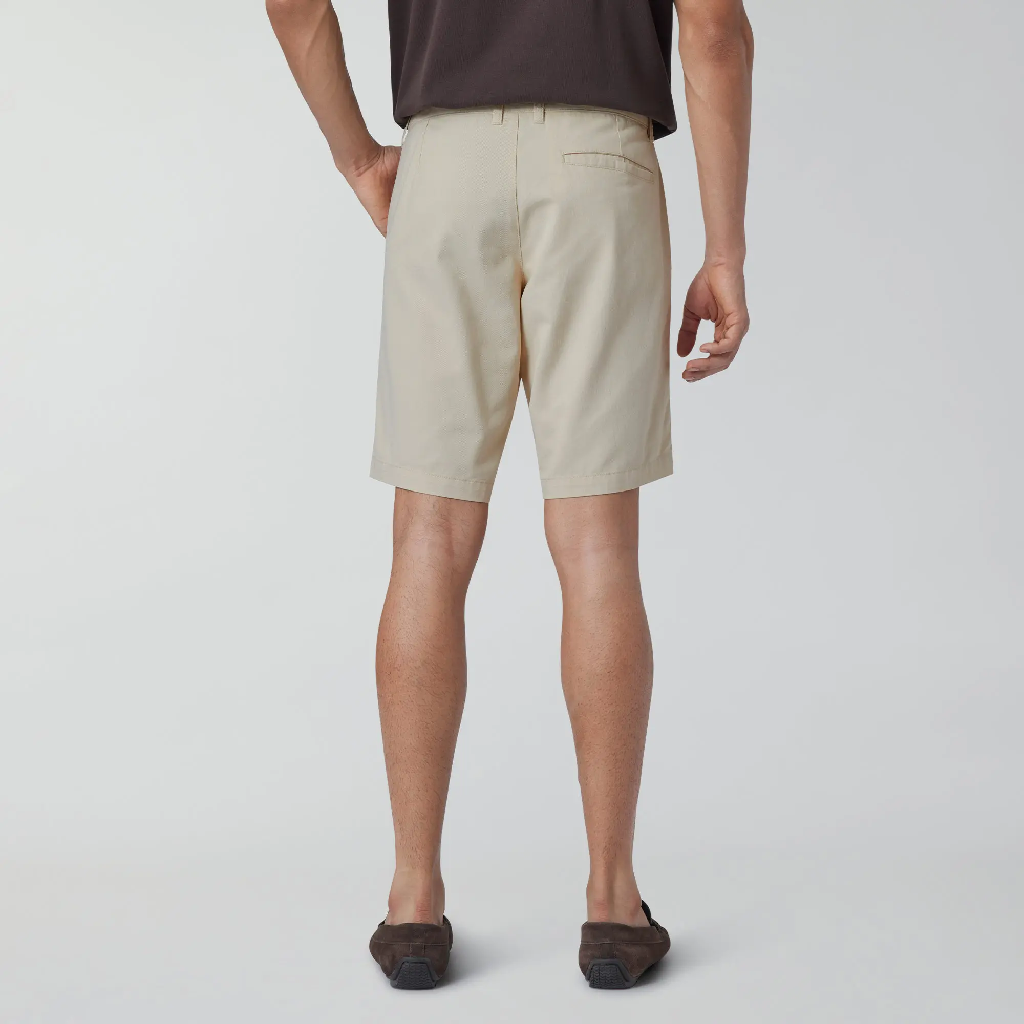 Element Cotton Chinos Shorts For Men Latte Brown - Image 5