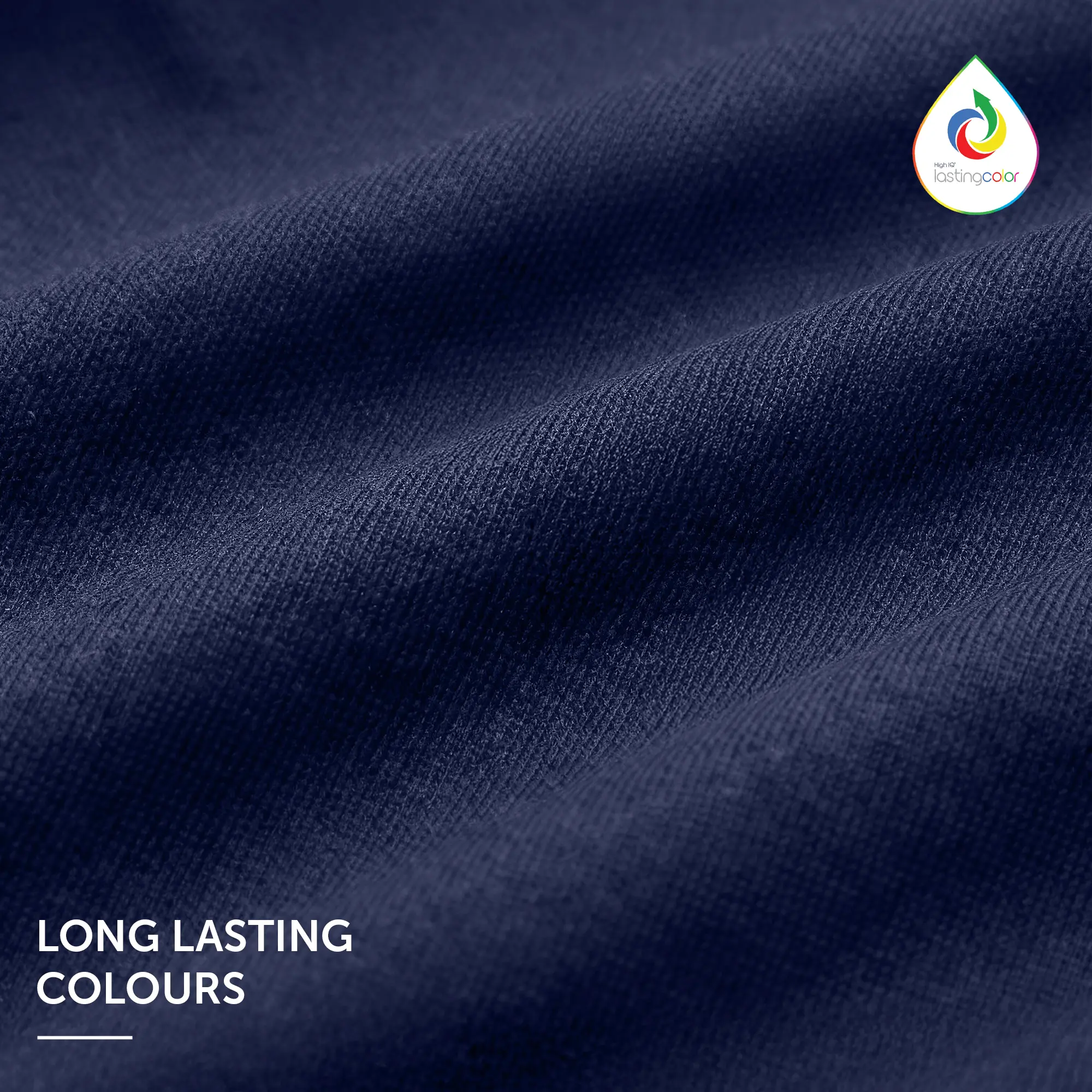 Full Sleeve Crew Neck T-Shirt - Midnight Blue - Image 4