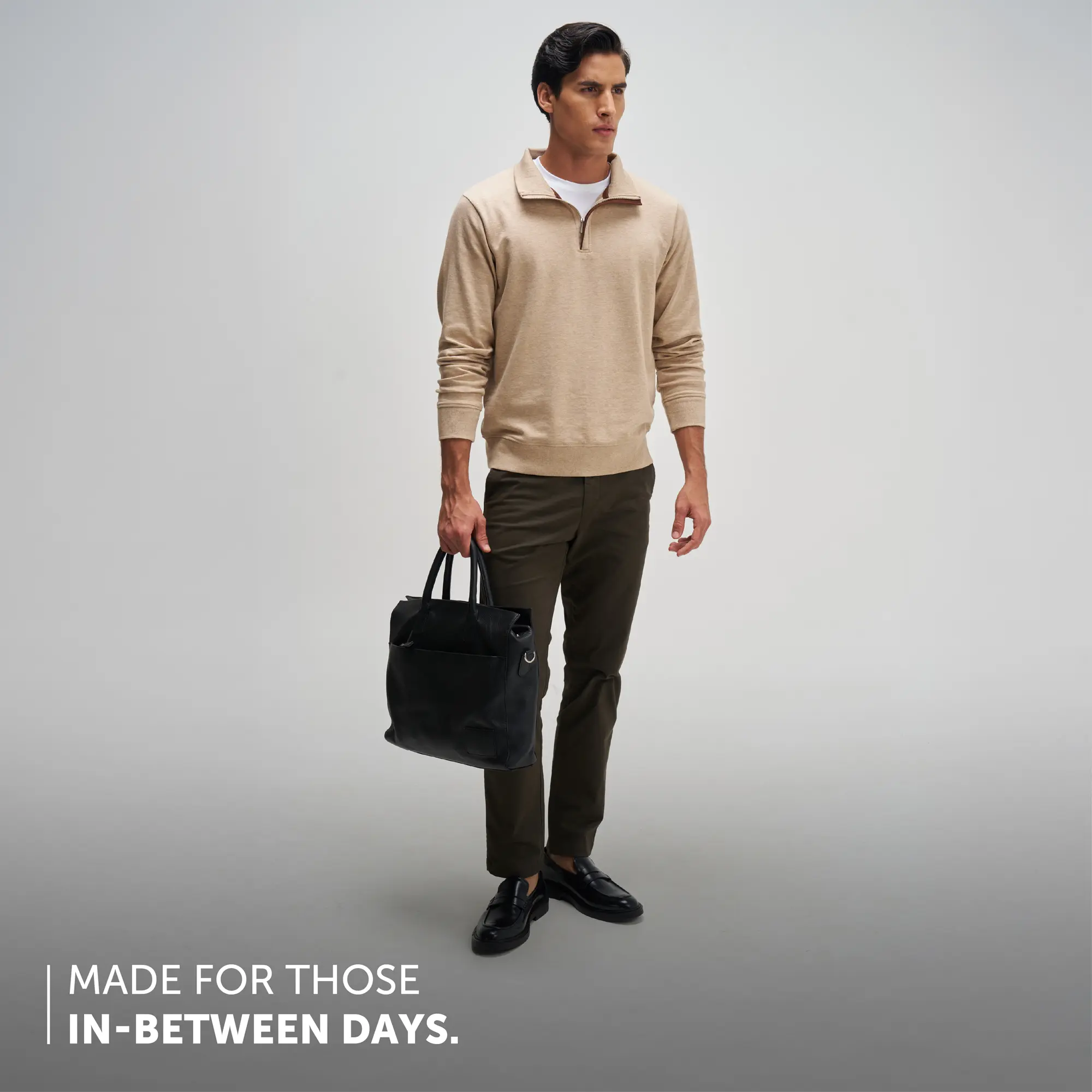 Half-Zip Pullover - Irish Beige - Image 3