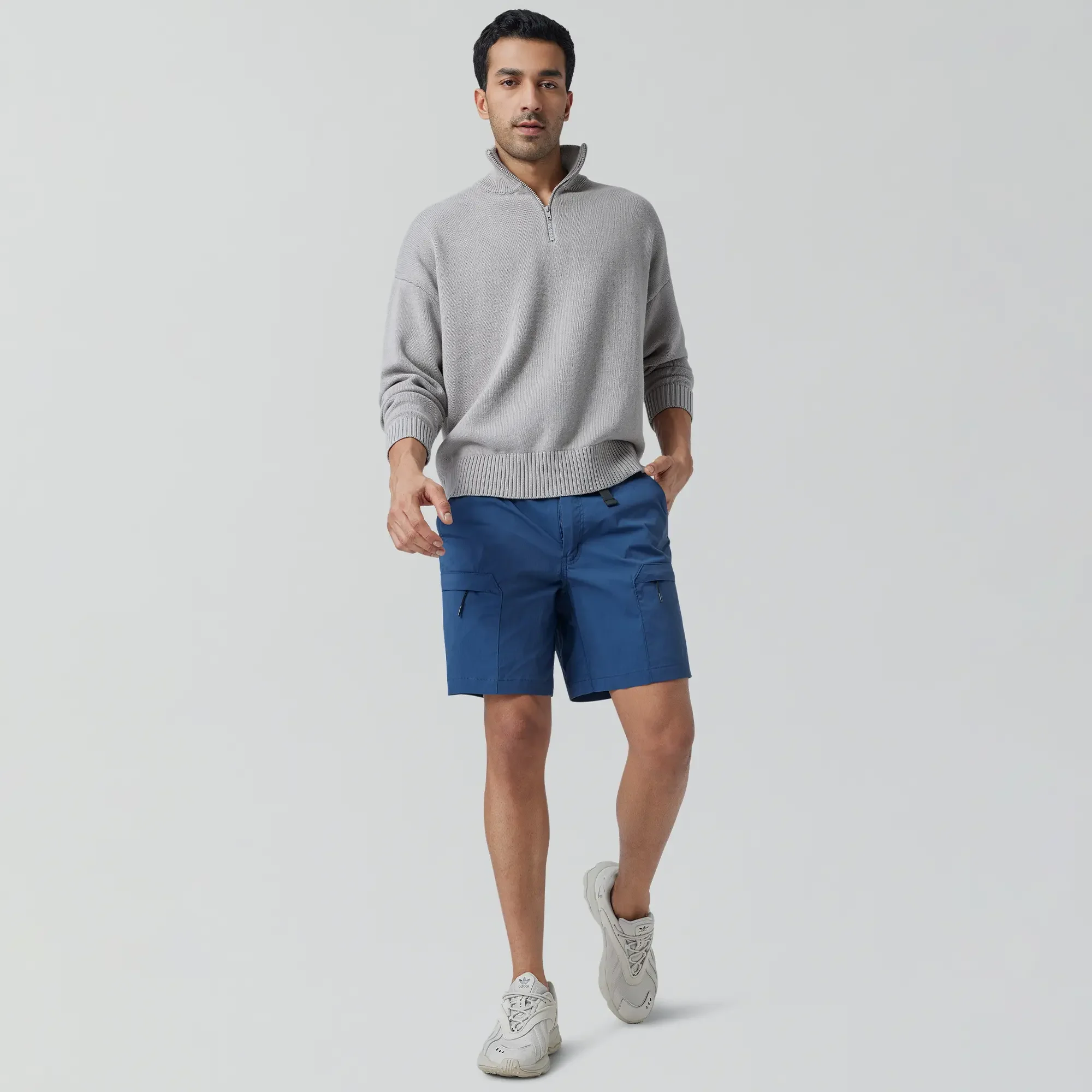 Moveo Cargo Shorts Yale Blue - Image 5