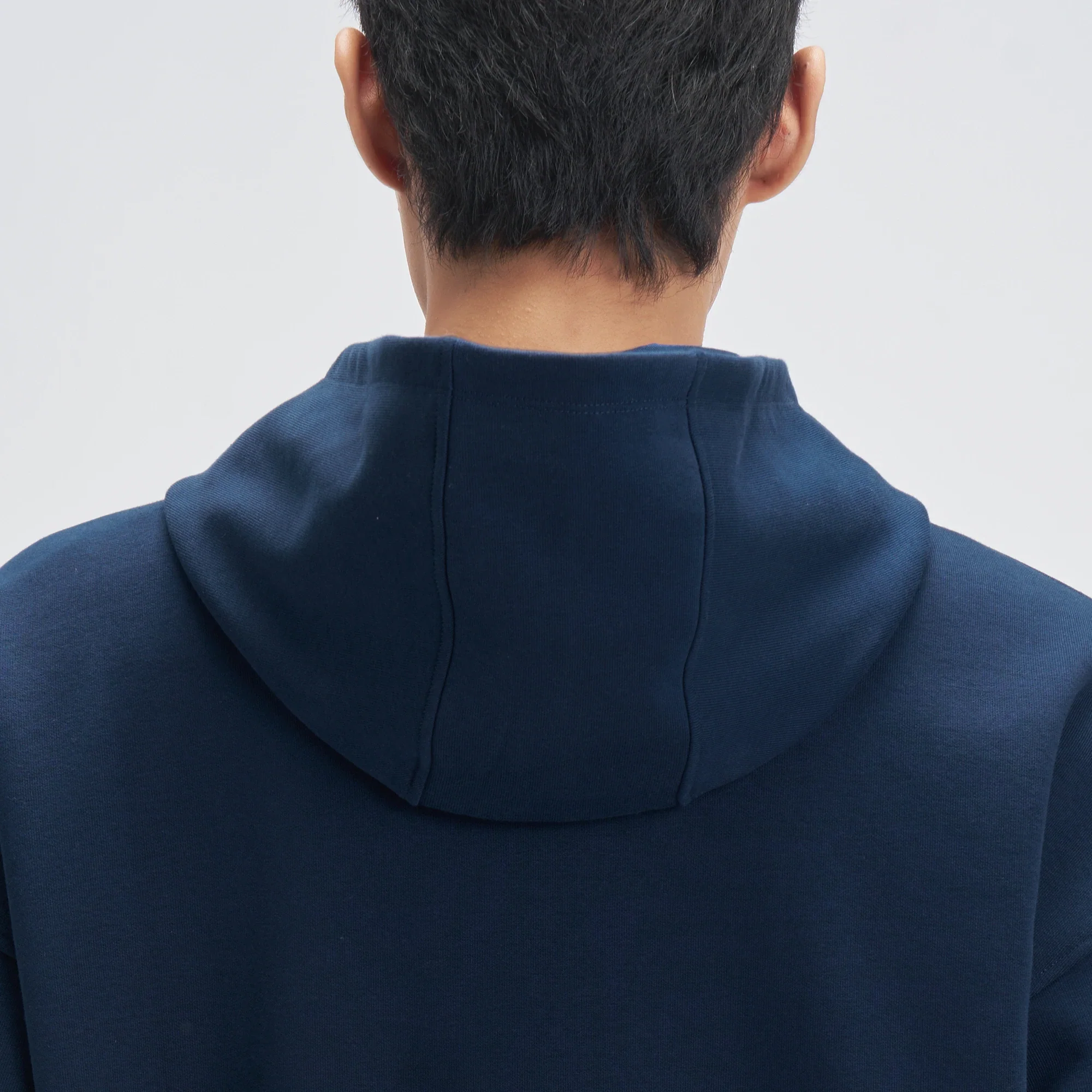 Crew Oversized Zipper Hoodie  -  Blue Nights - Image 5