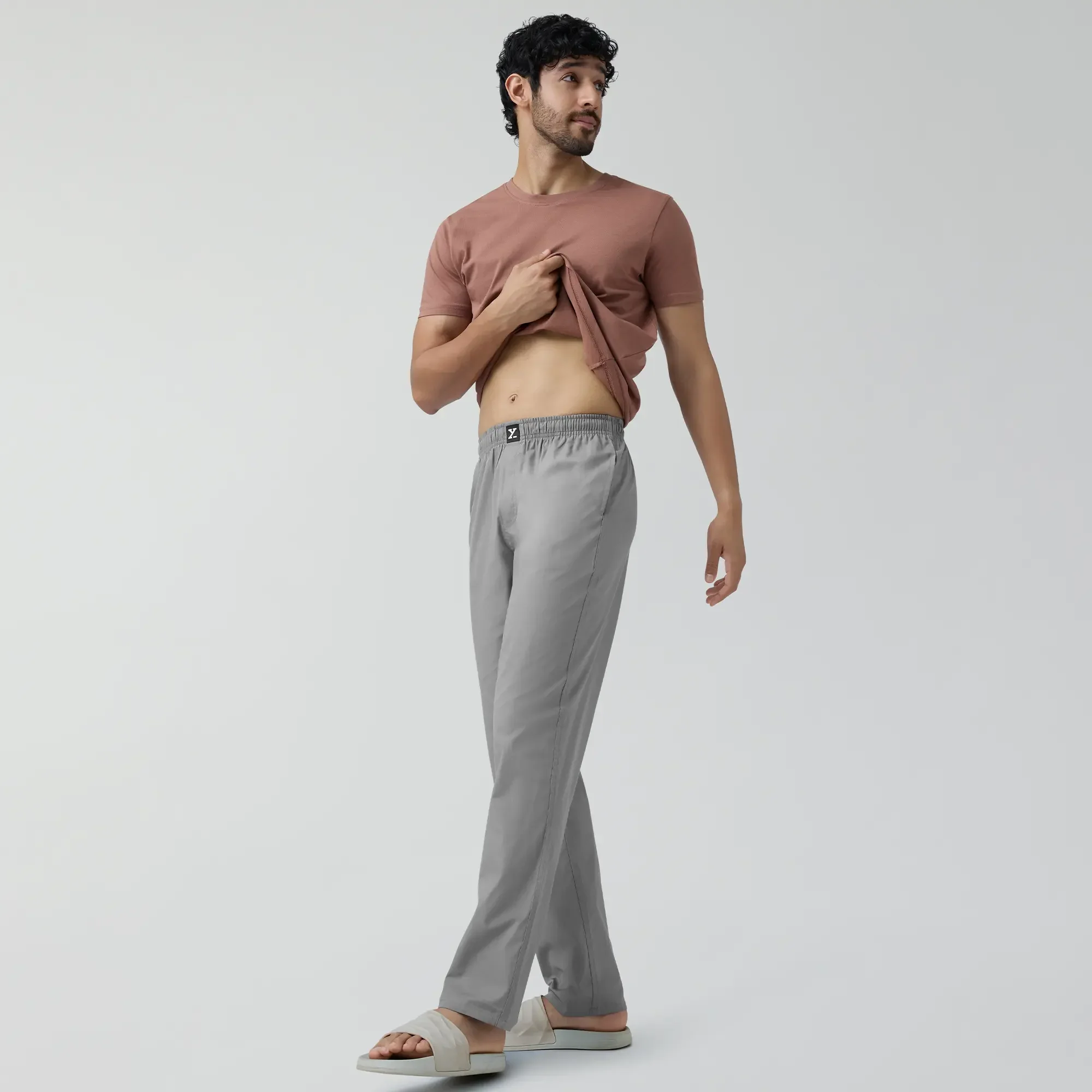 Pace Cotton Pyjamas Ash Grey - Image 3
