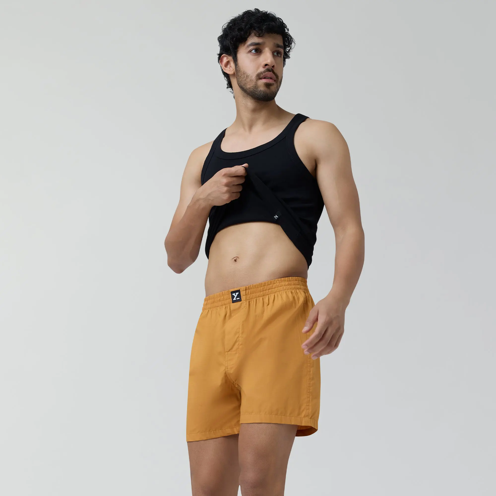 Pace Cotton Boxer Honey Orange - Image 6