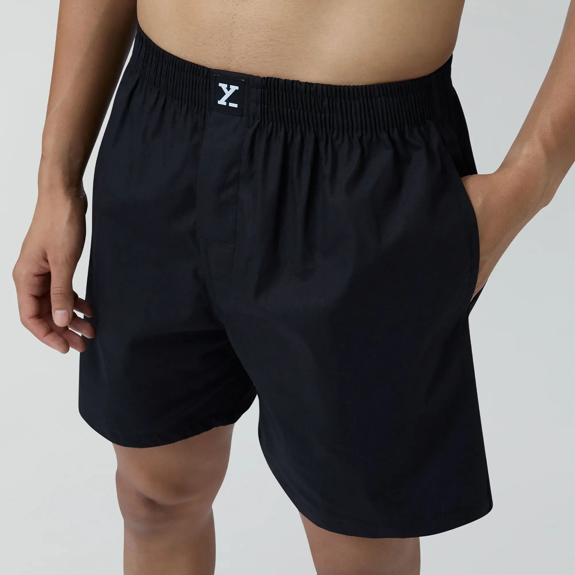 Pace Cotton Boxer Shorts Black Knight - Image 6