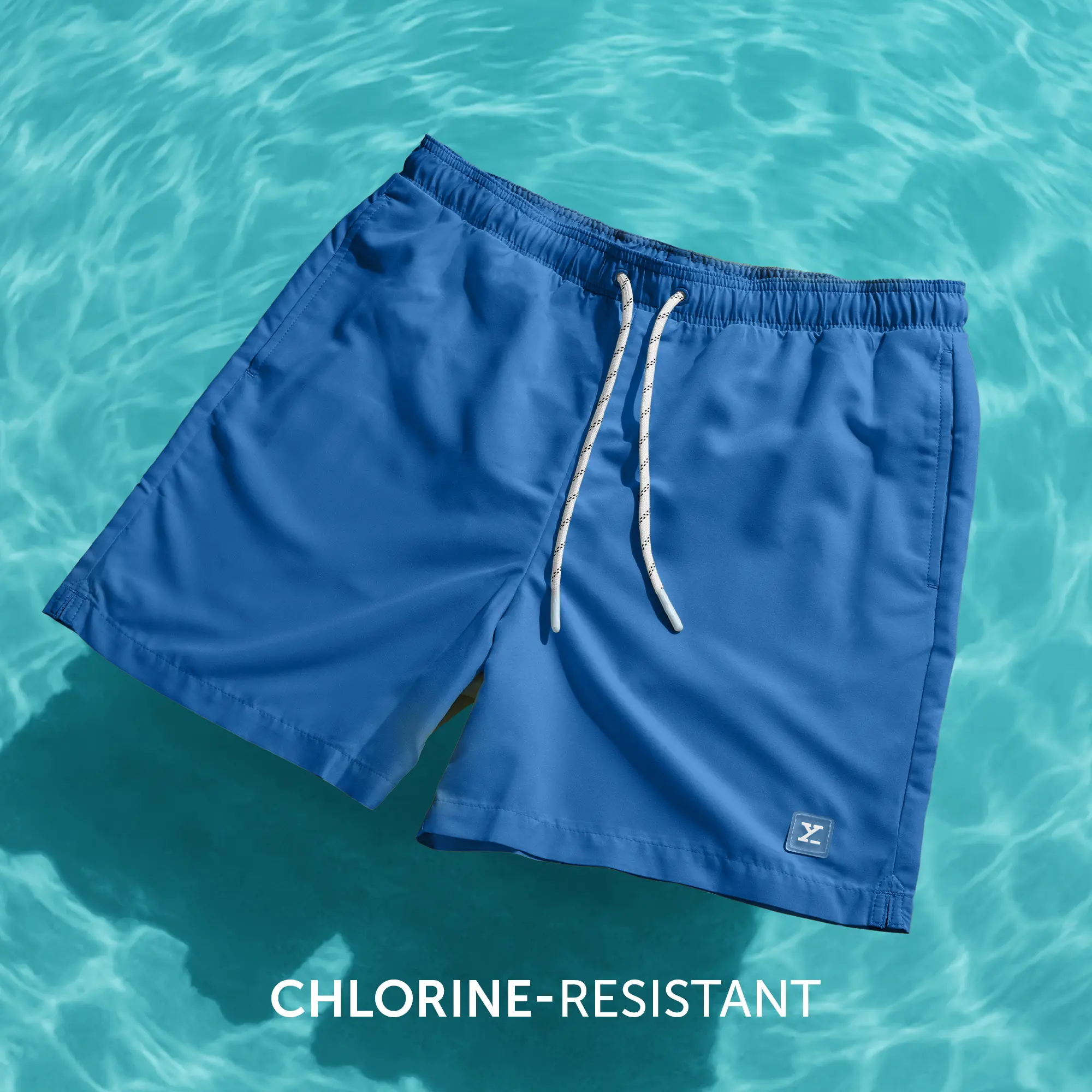 Aqua Swim Shorts Olympic Blue - Image 3