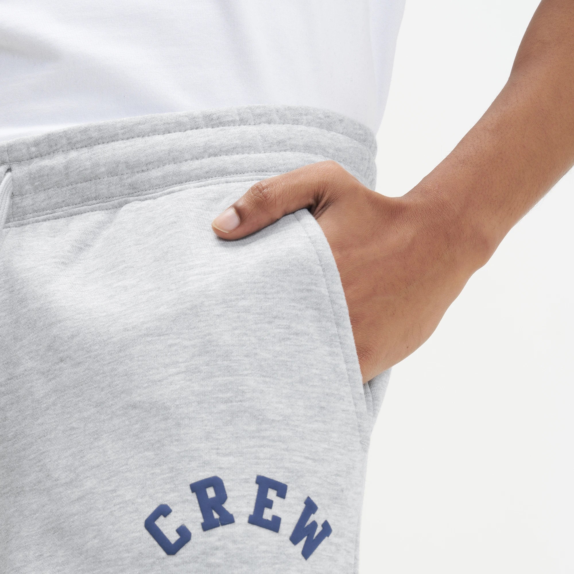 Crew Relaxed Fit Sweatpants - Concrete Grey - Image 4