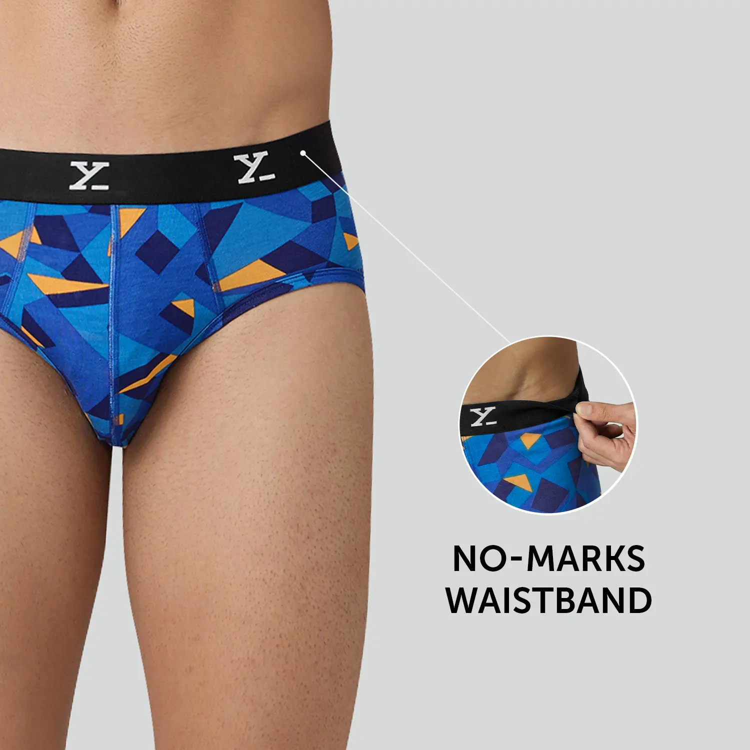 Shuffle Modal Briefs Prism Blue - Image 4