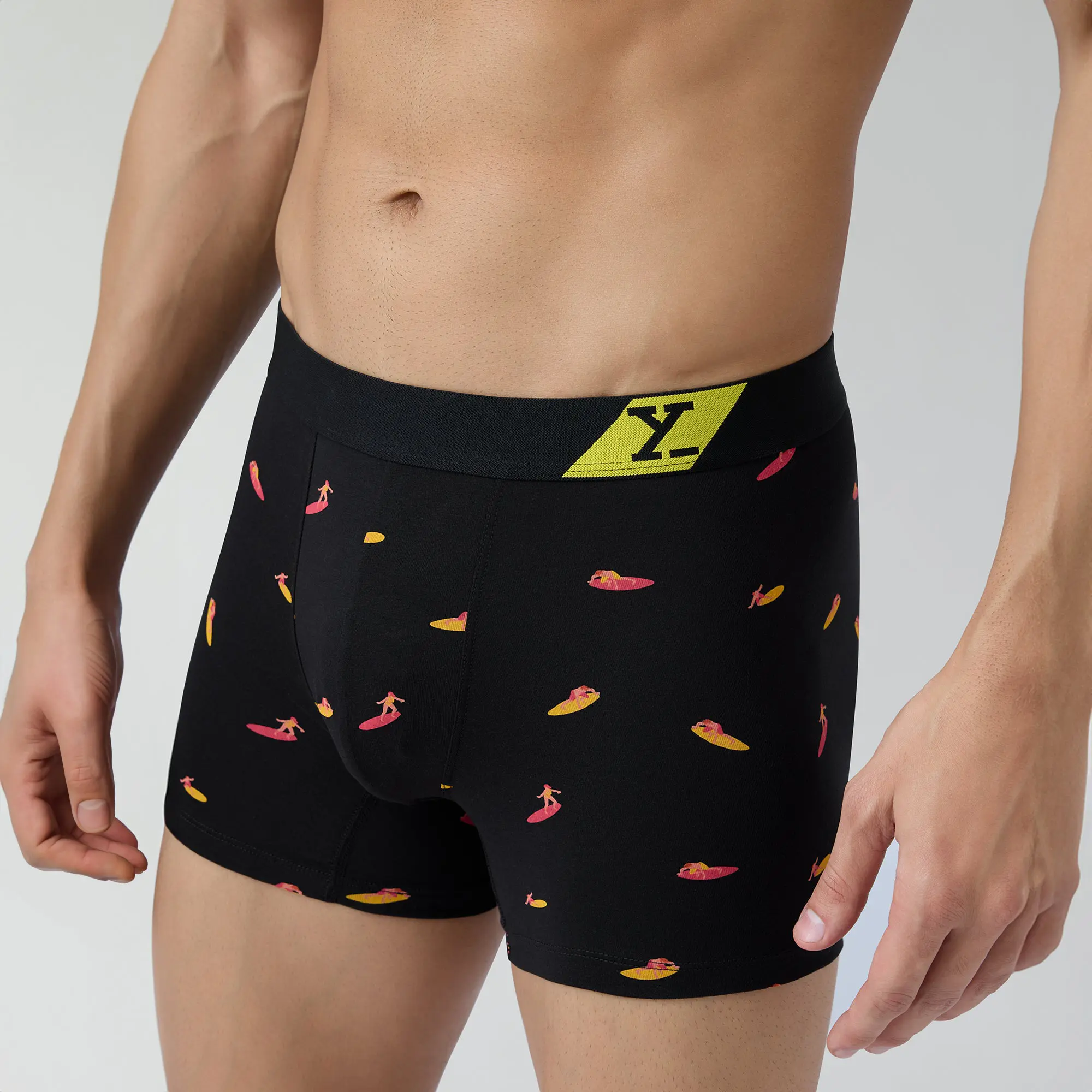 Splash Cotton Stretch Trunks Surfer Black - Image 6