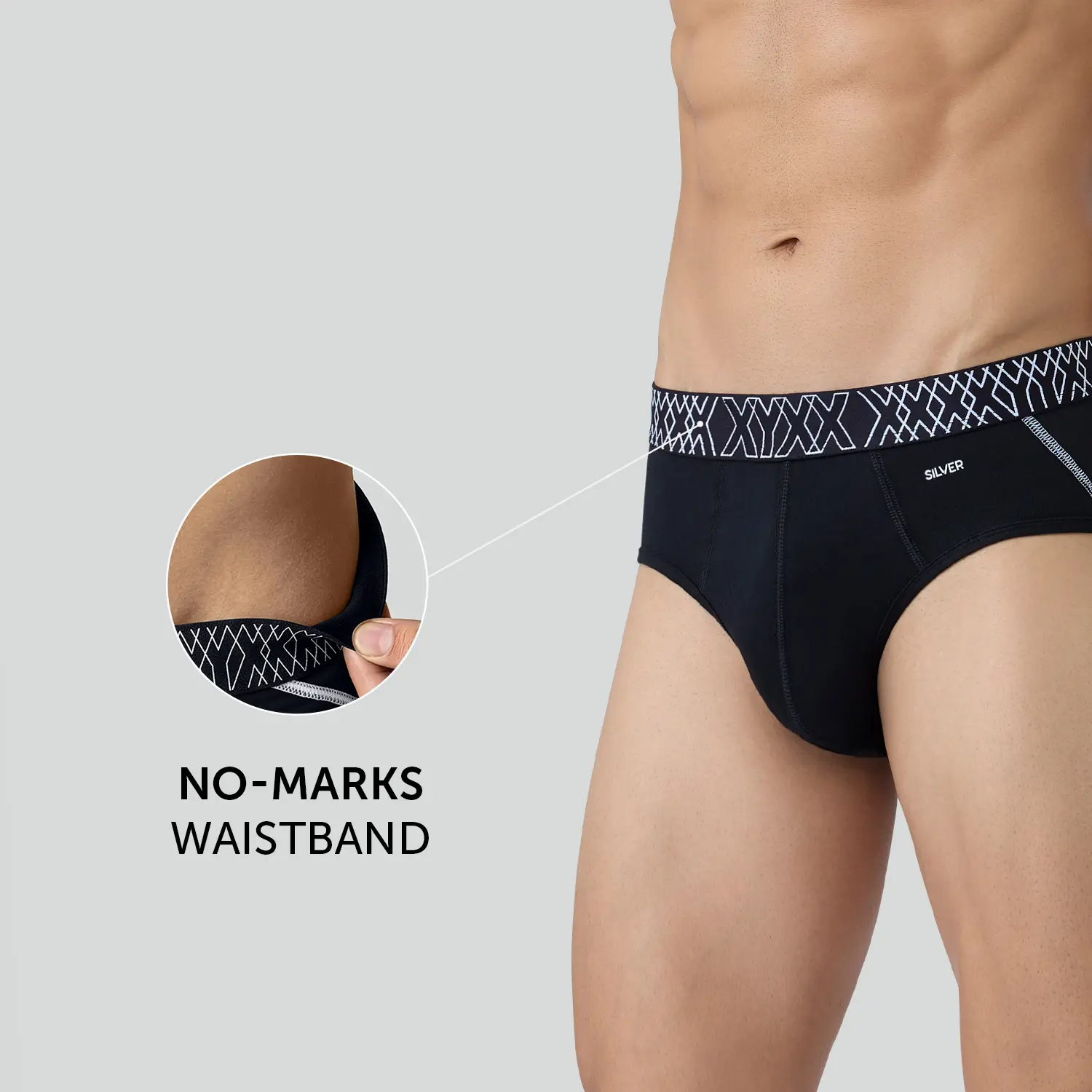 Sprint Cotton Stretch Briefs Black Knight - Image 5