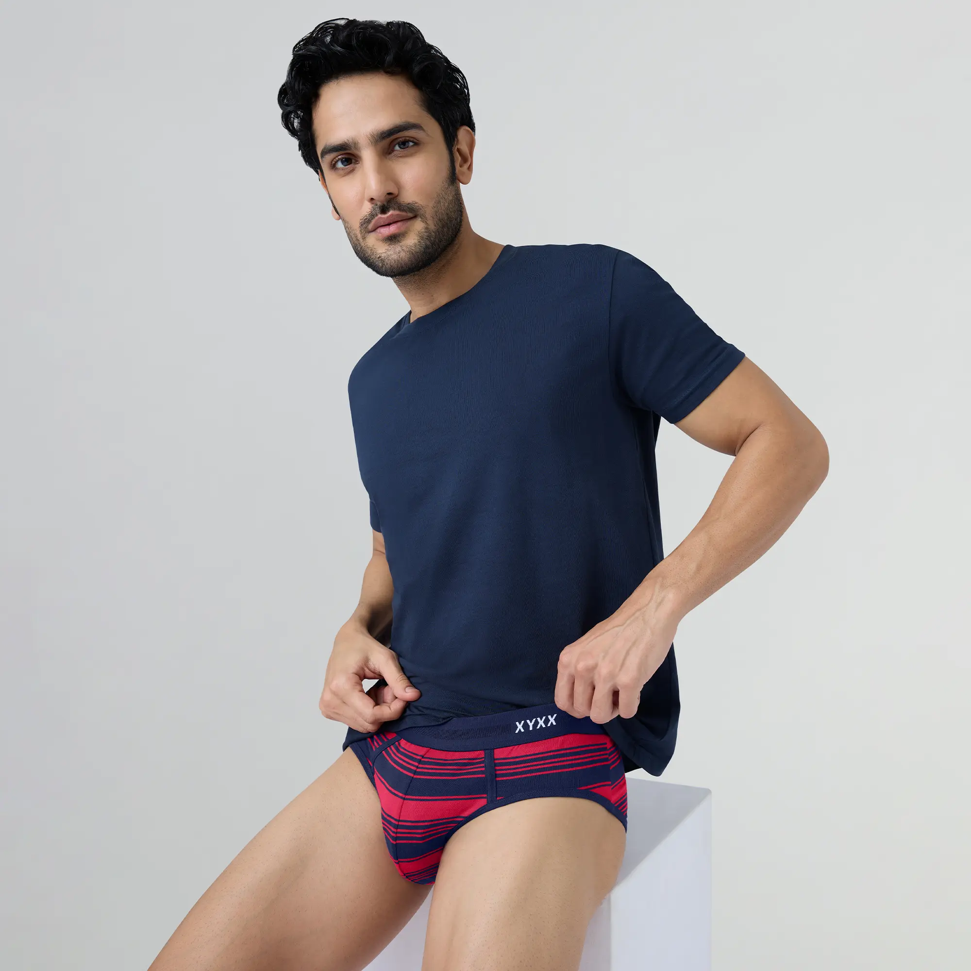 Streax Cotton Stretch Briefs Cardinal Red - Image 3