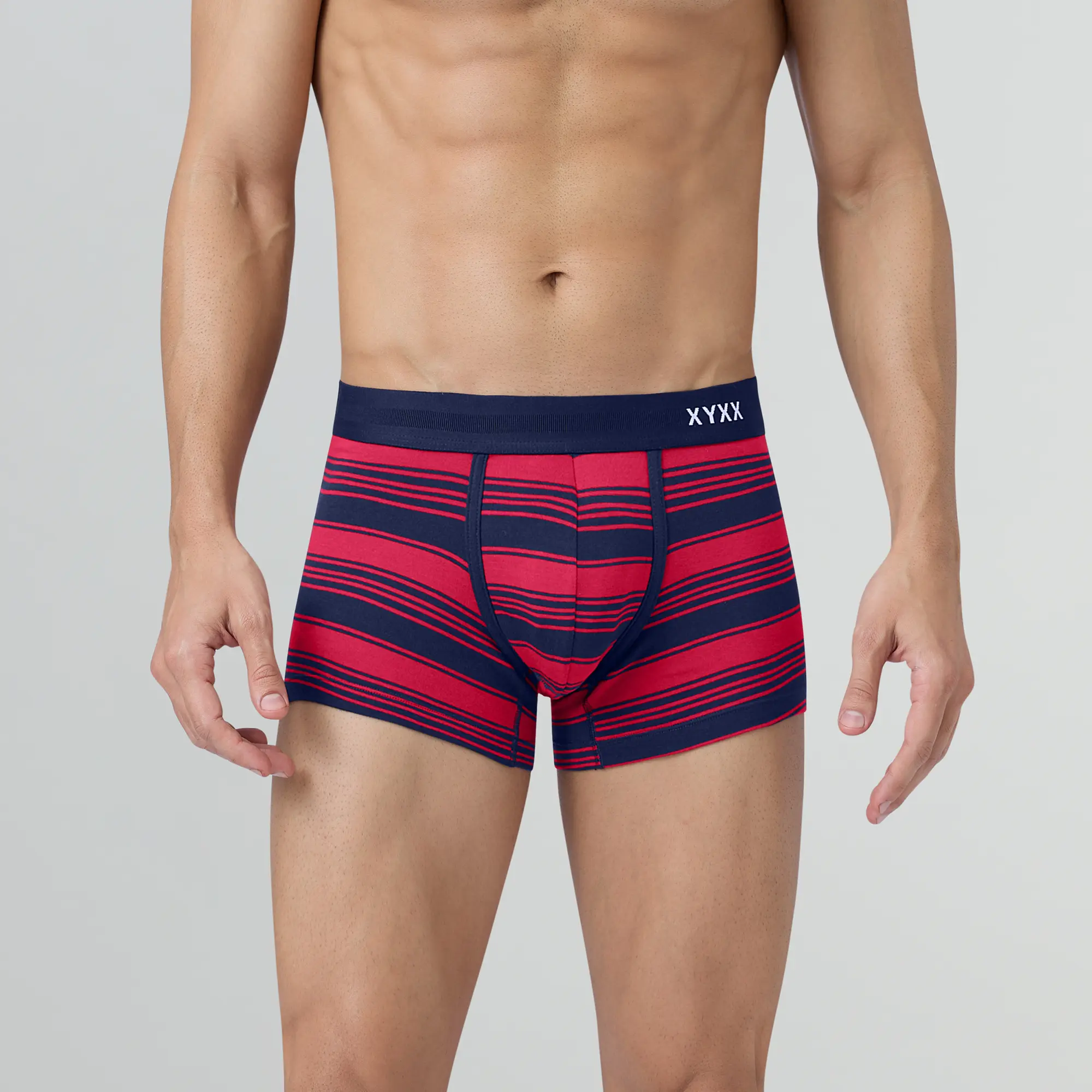 Streax Cotton Stretch Trunks Cardinal Red - Image 2