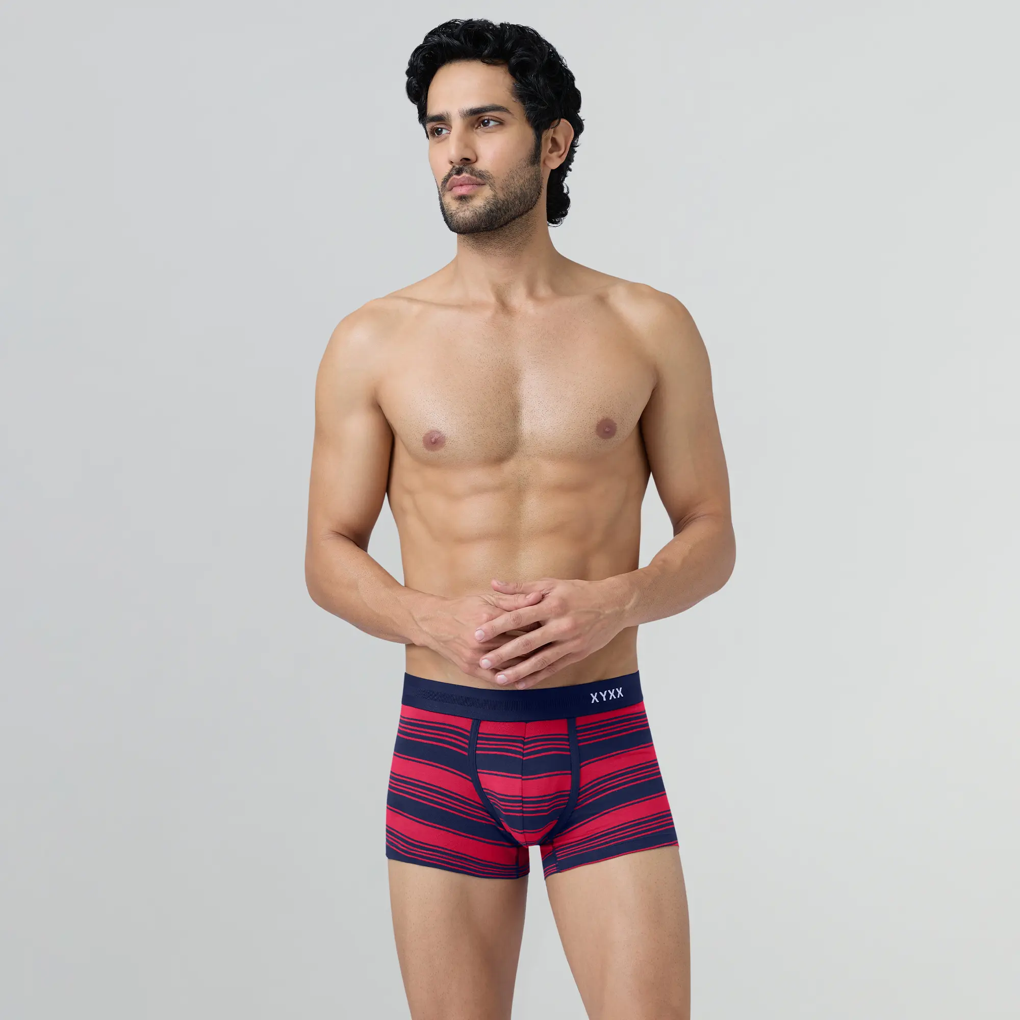 Streax Cotton Stretch Trunks Cardinal Red - Image 3