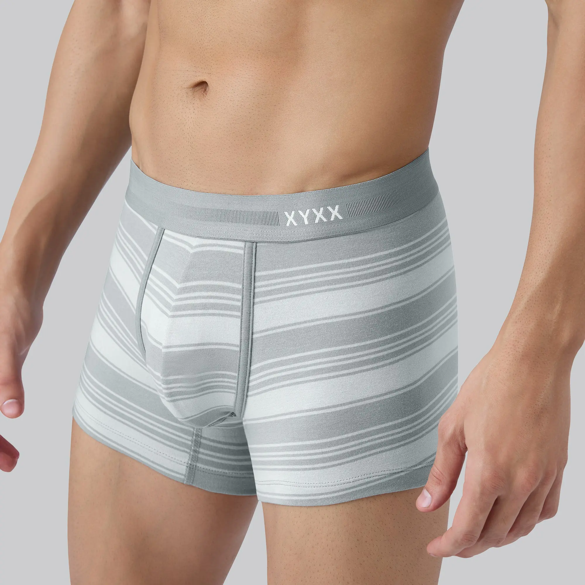 Streax Cotton Stretch Trunks Cloud Grey - Image 6