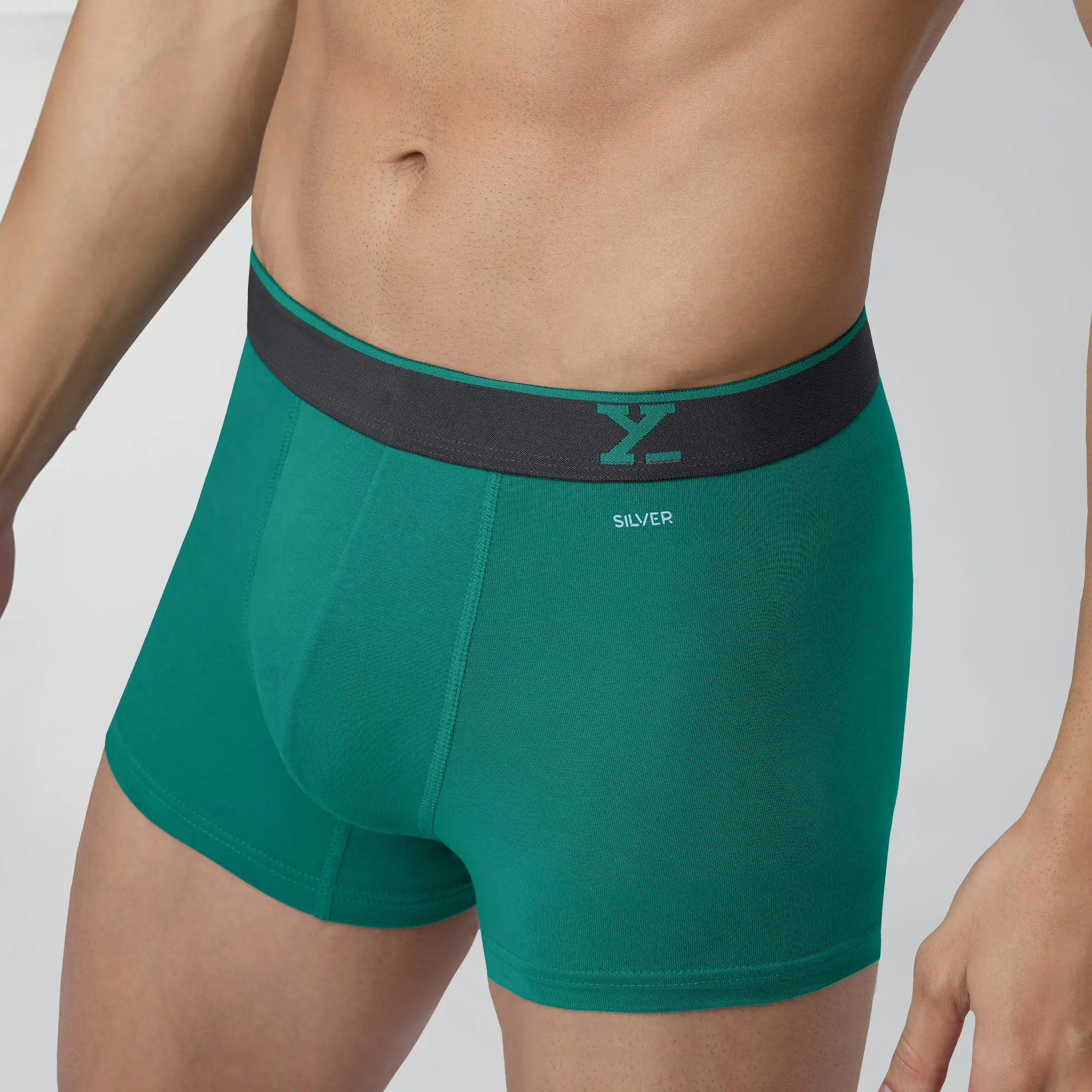 Traq Cotton Trunks Aqua Green (Pack of 6) - Image 3