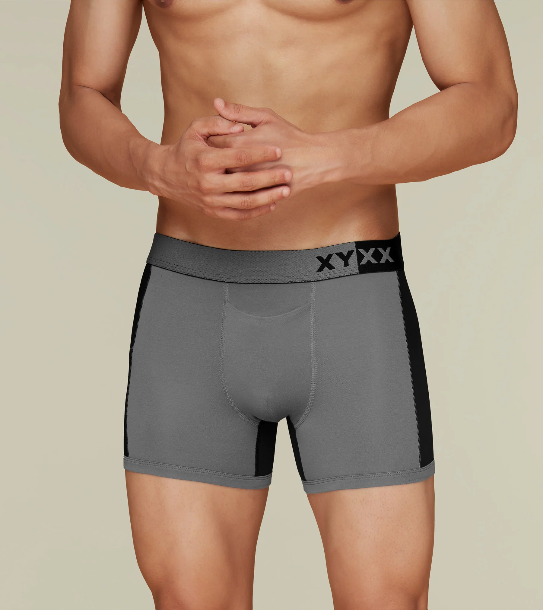 Dualist Modal Trunks Pack of 2 (Grey, Blue) - Image 2