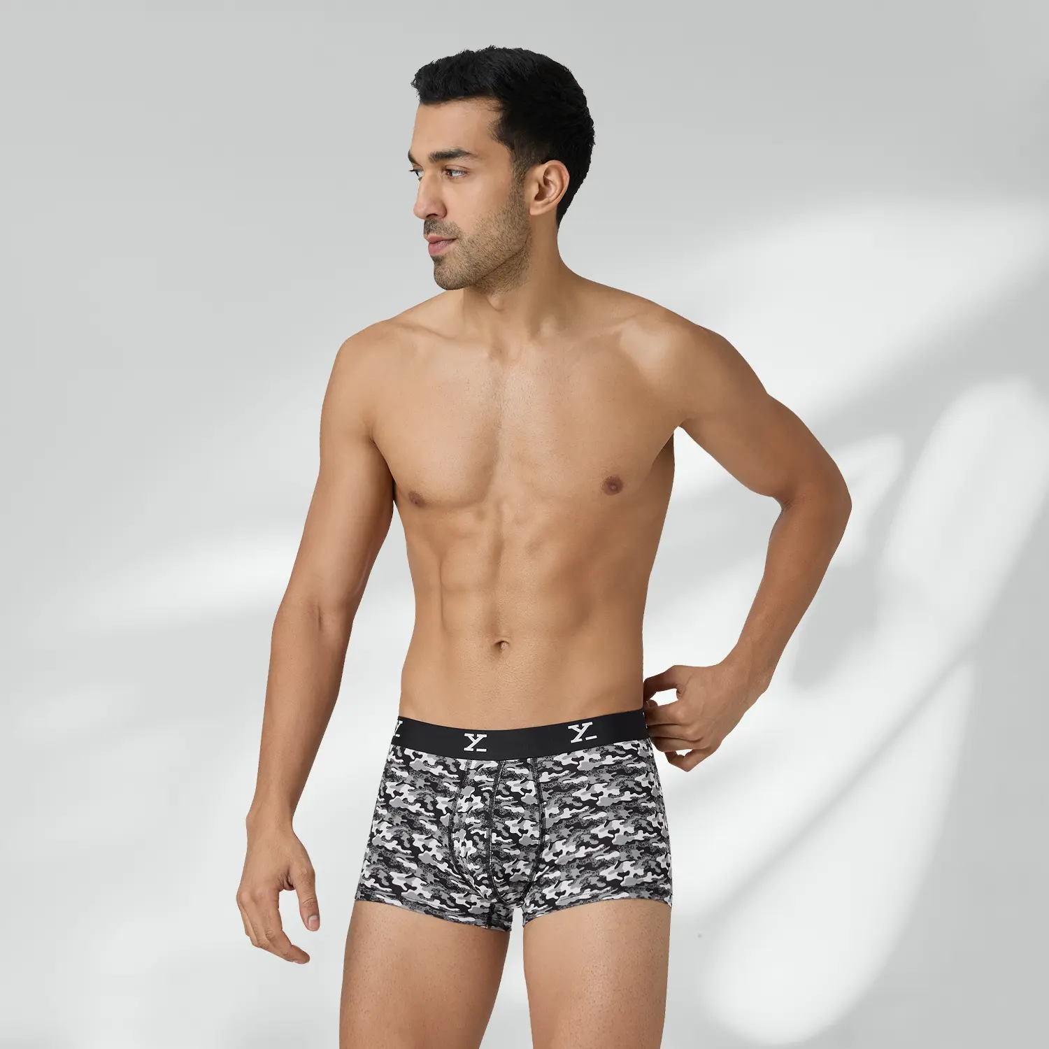 Prints For You Trunks Grey - Image 5