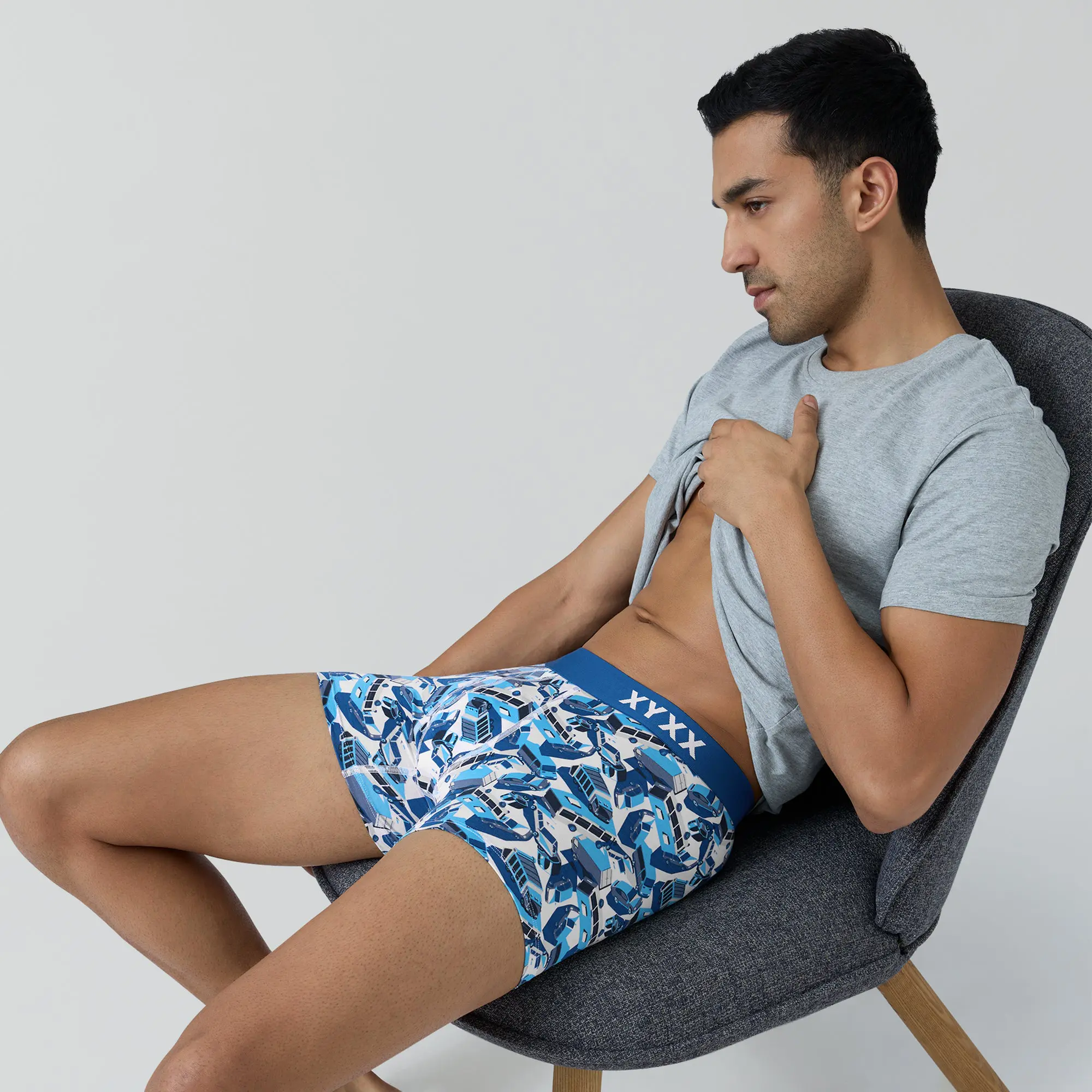 Urbane Modal Trunks Street Blue - Image 4